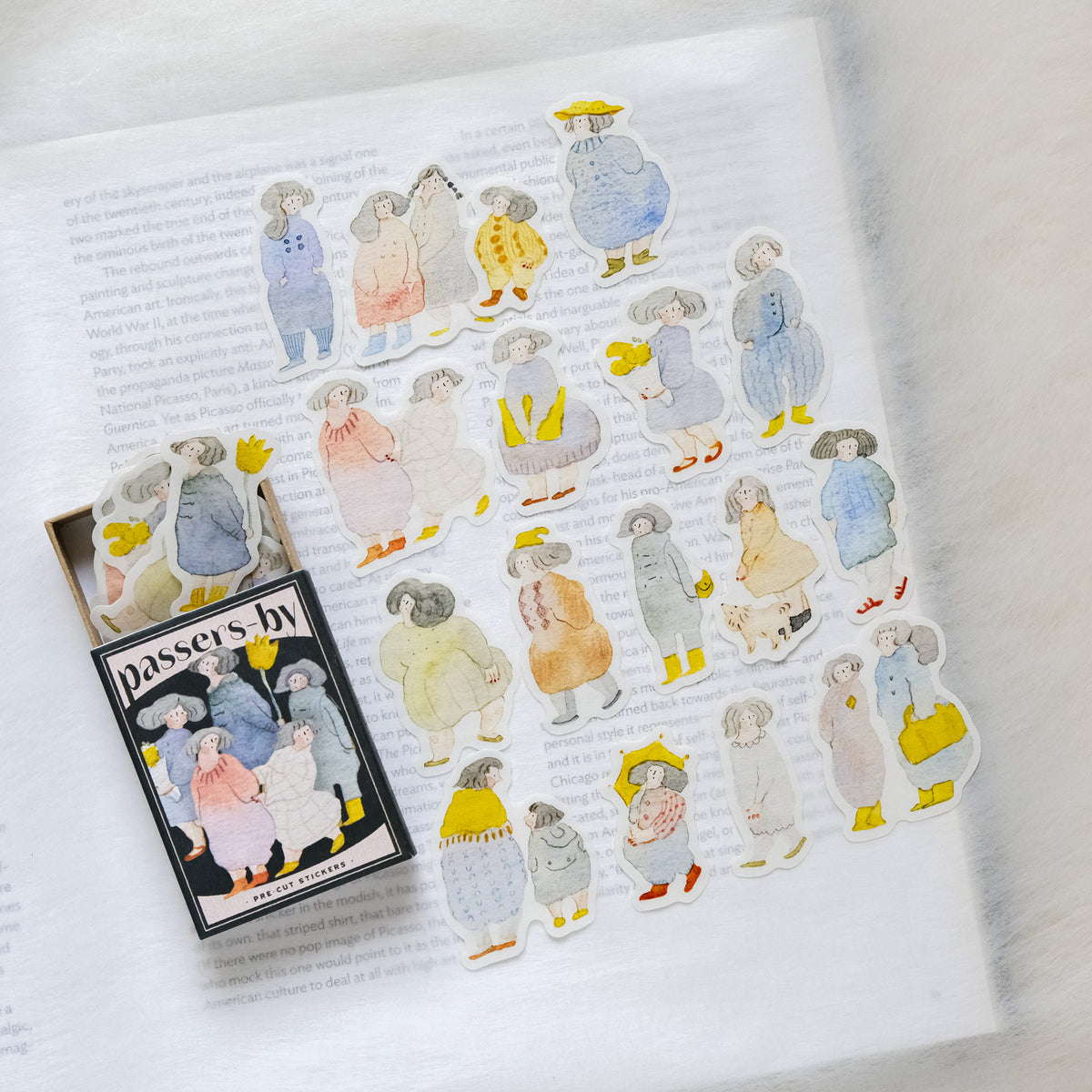 Dodolulu - Planner Sticker - Passers By (Matchbox)