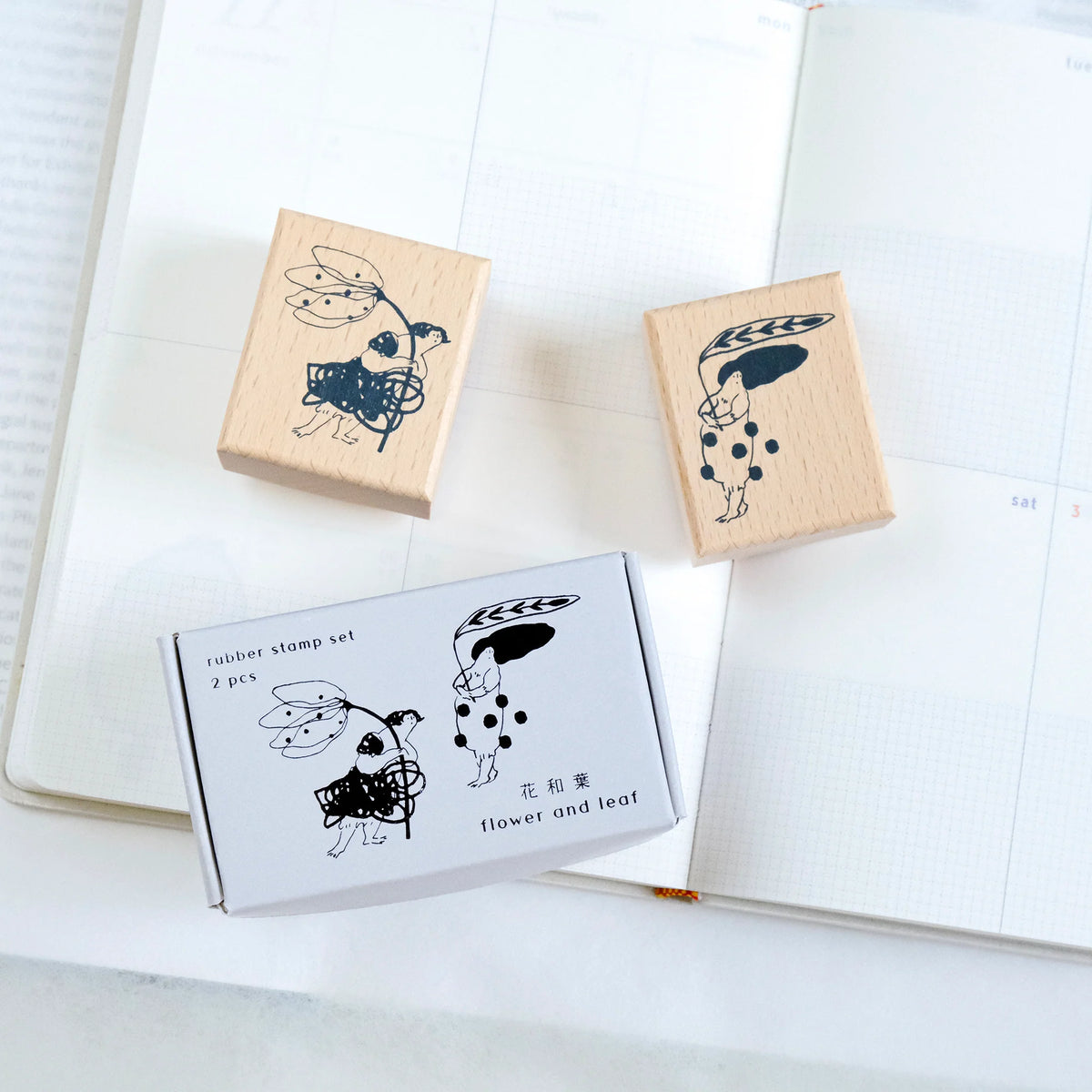 Dodolulu - Stamp Set - Flower and Leaf