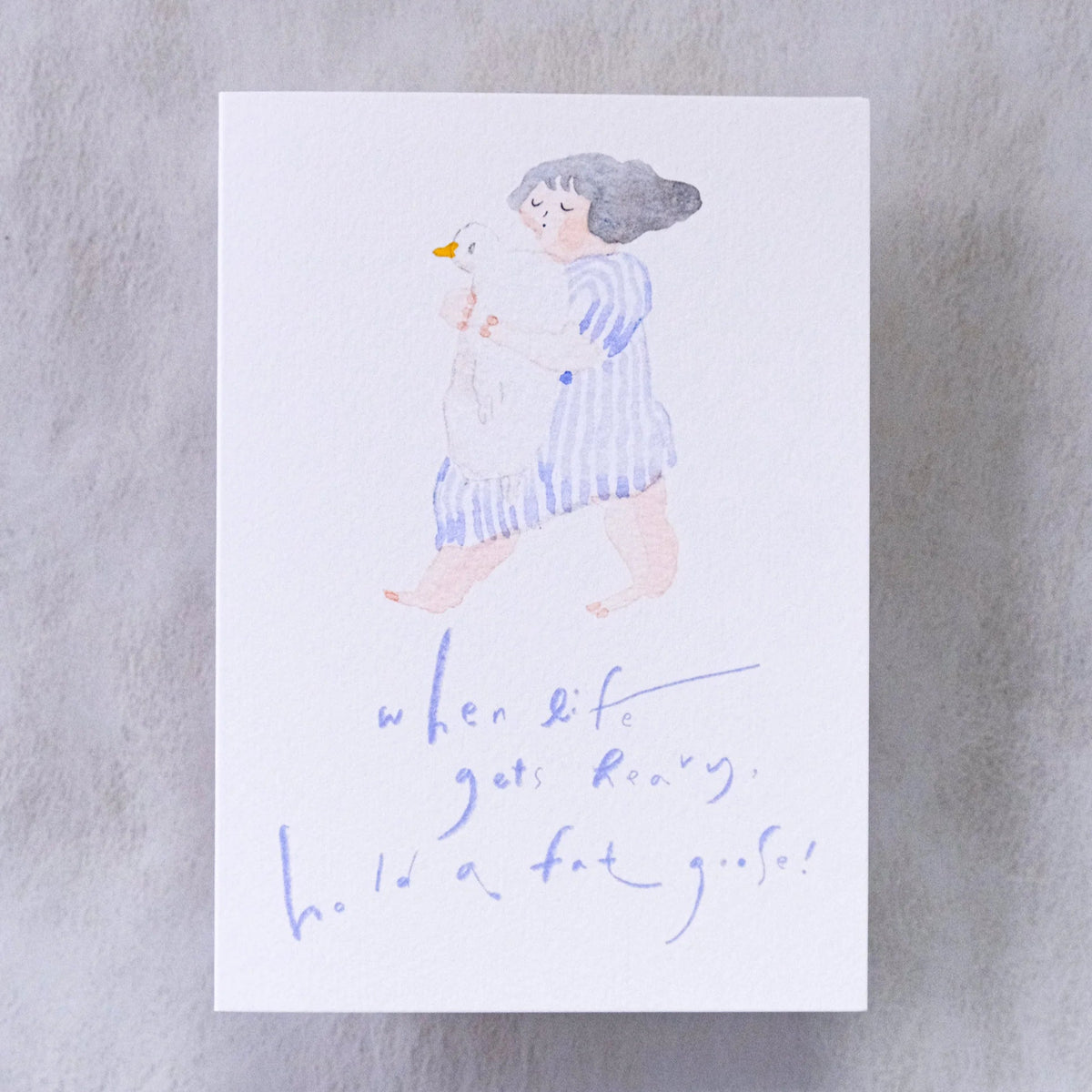 Dodolulu - Card - Hold A Fat Goose