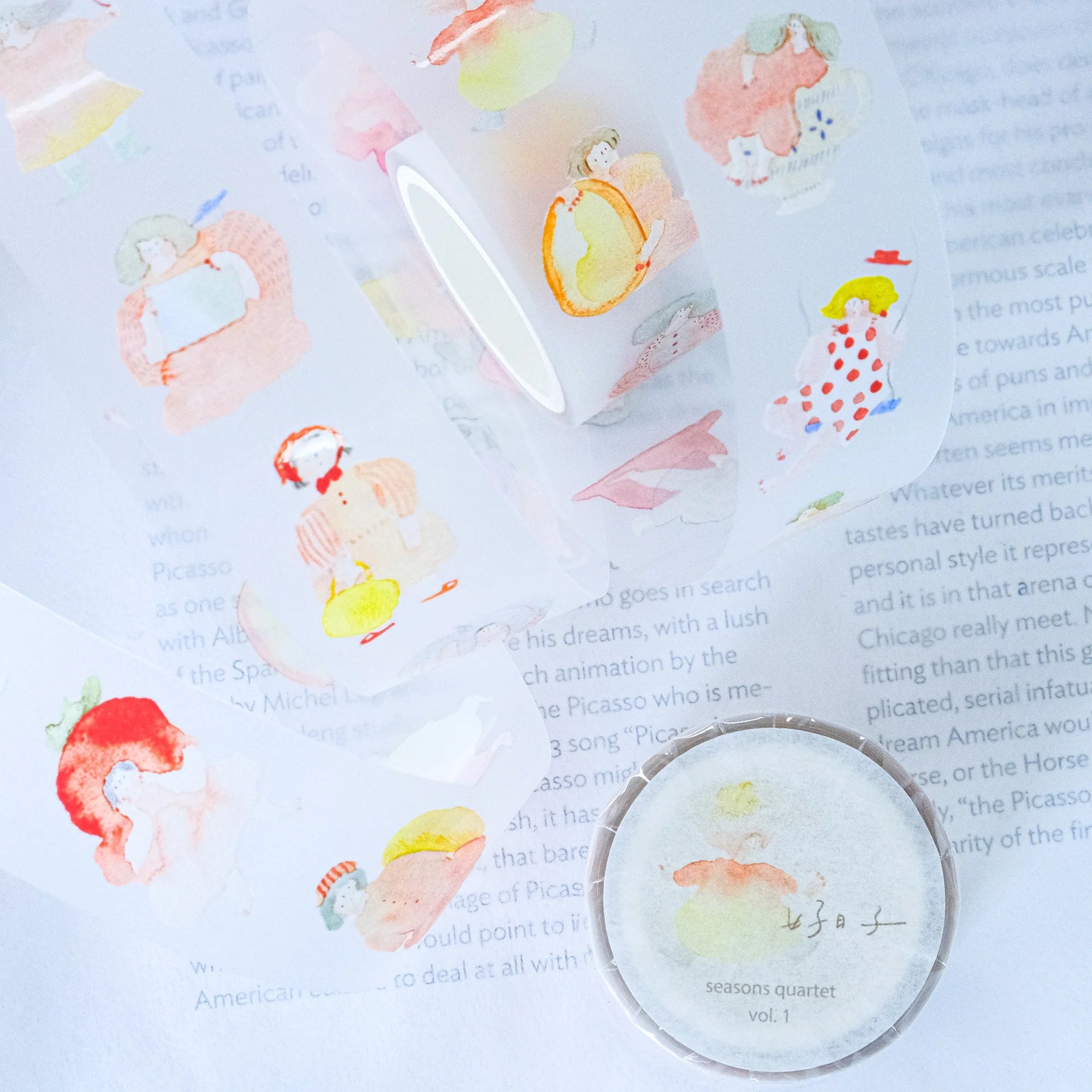 Dodolulu - Washi Tape - Seasons Quartet Vol. 1 (PET)
