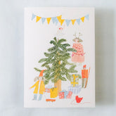 Dodolulu - Card - Decorating the Christmas Tree