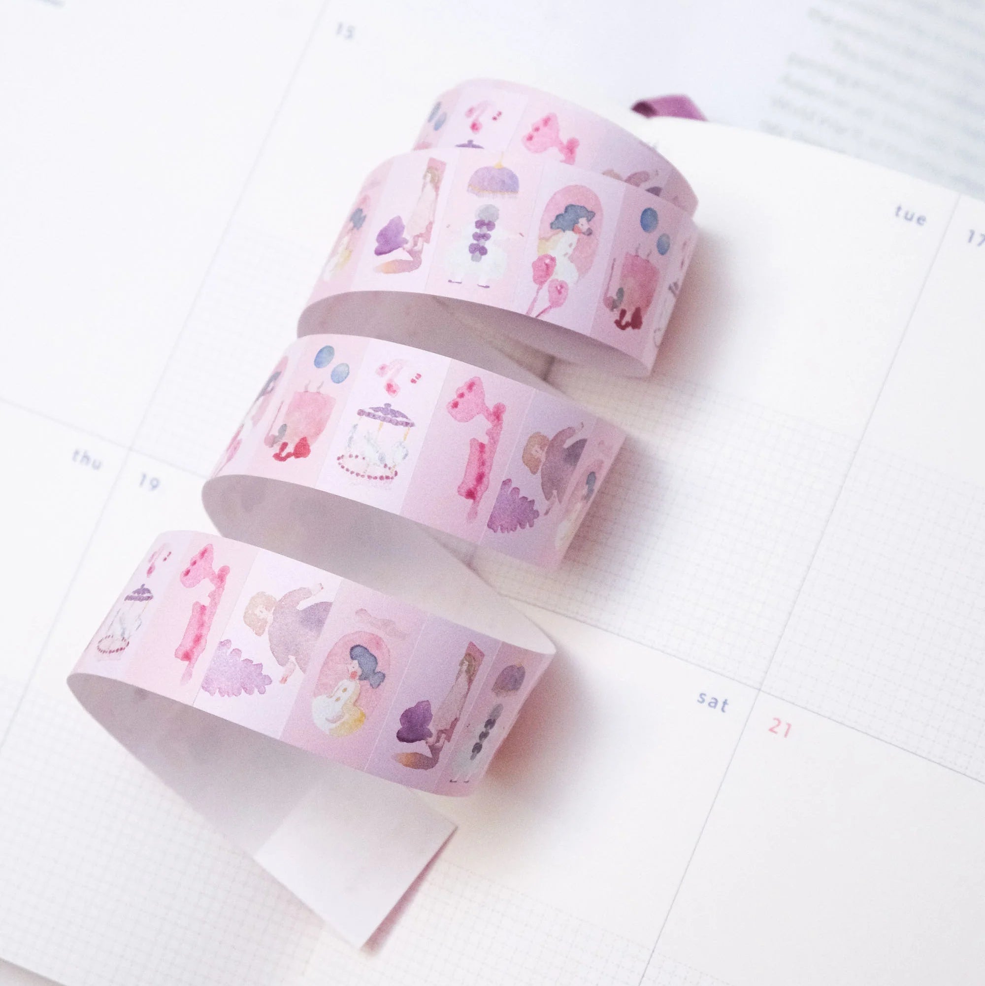 Dodolulu - Planner Sticker - Pink Lullaby