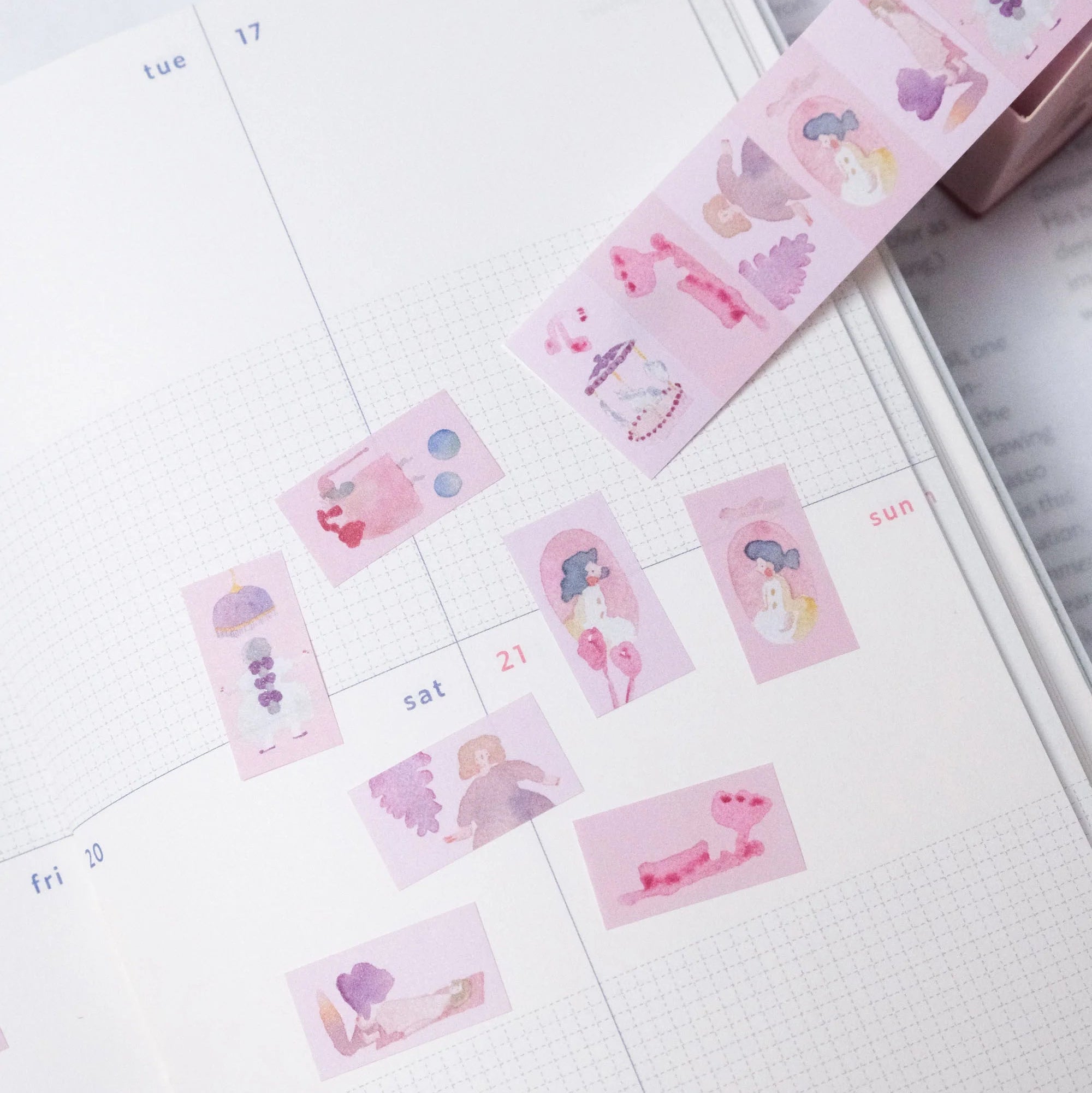 Dodolulu - Planner Sticker - Pink Lullaby