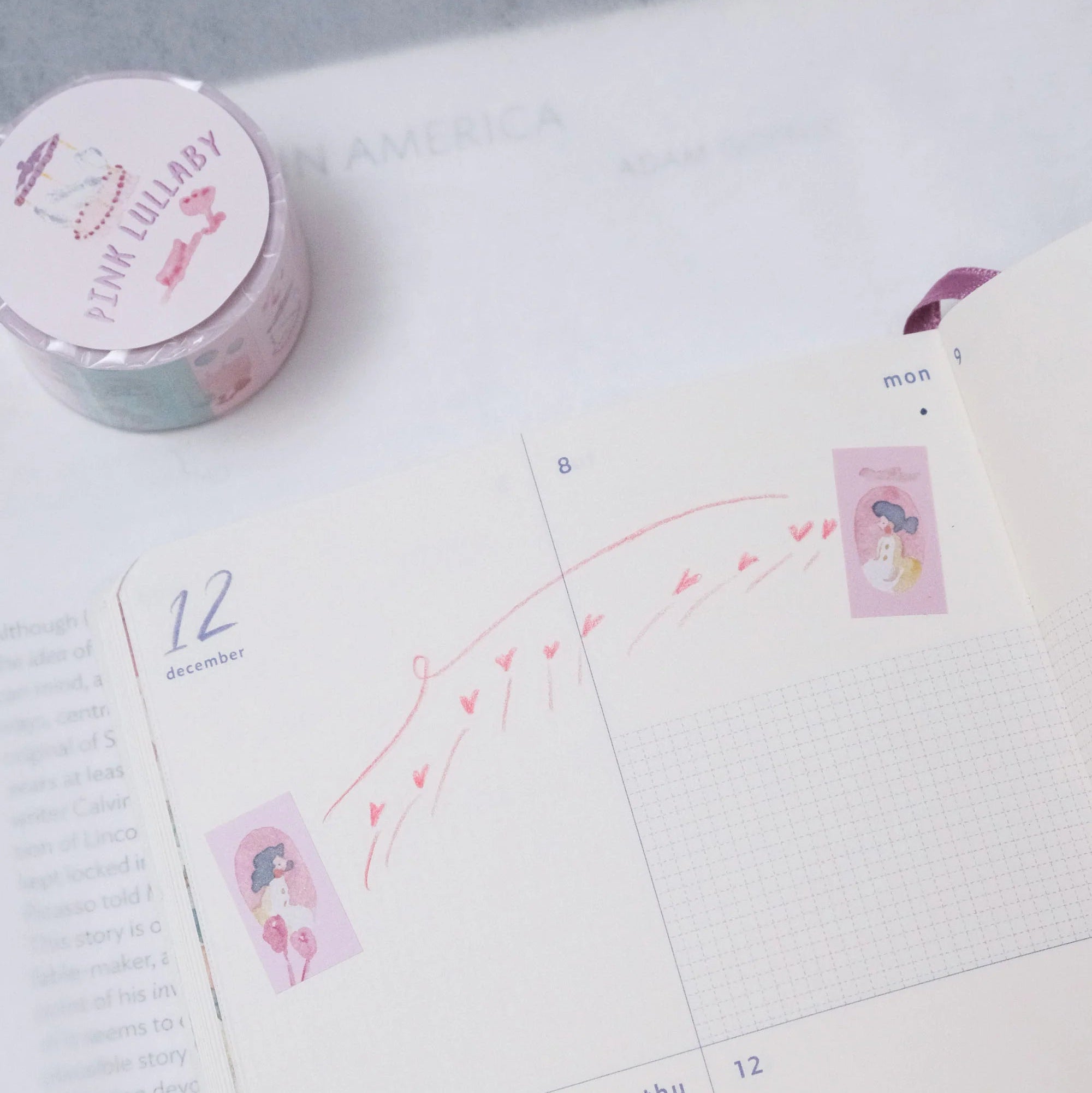 Dodolulu - Planner Sticker - Pink Lullaby