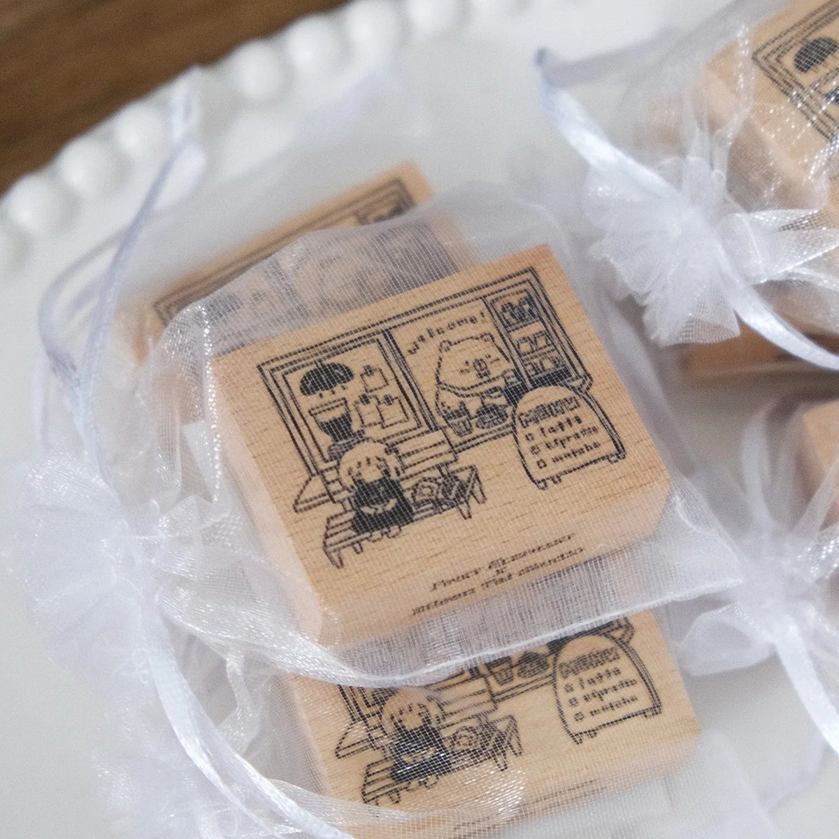 Eileen Tai - Stamp - Bearista Cafe Daydream