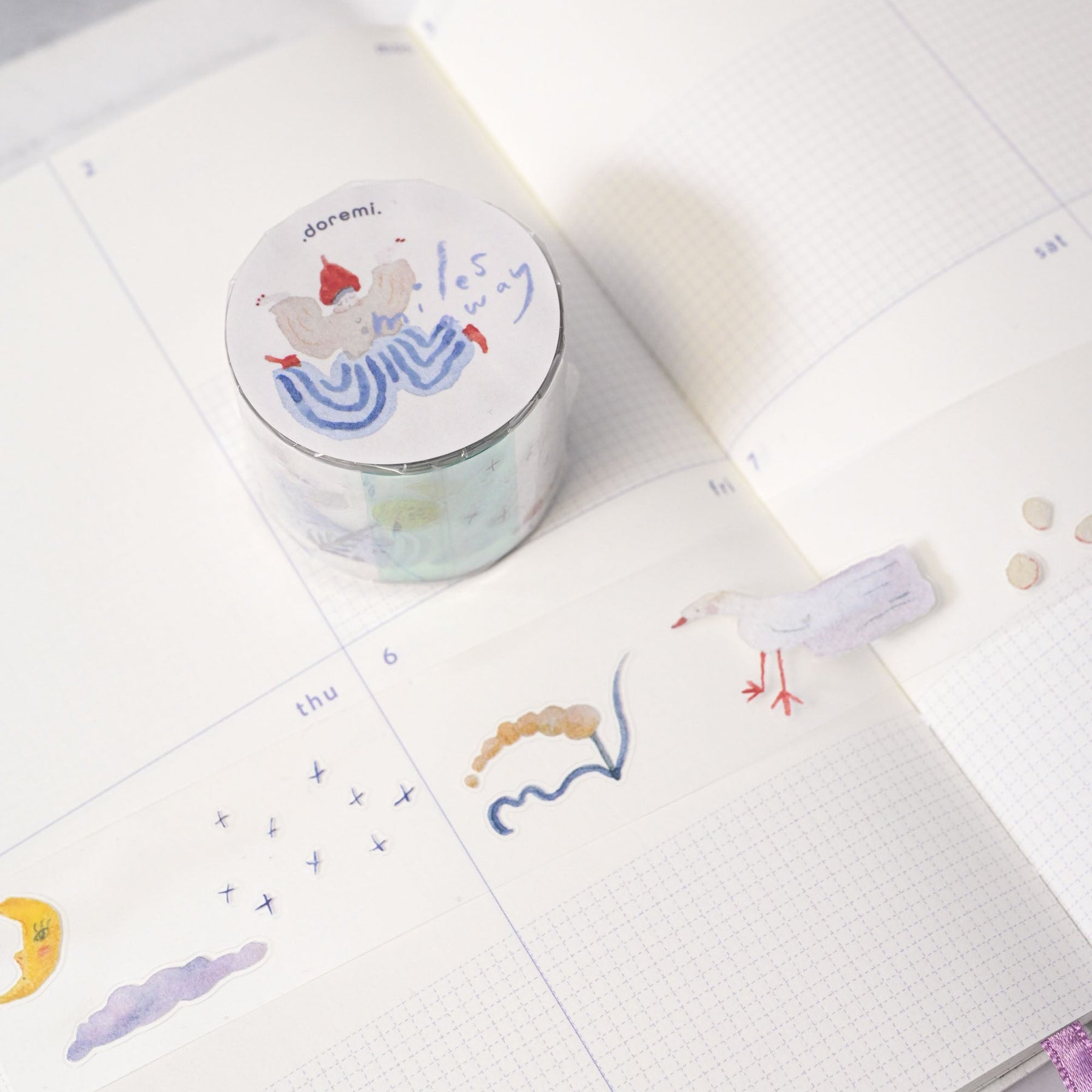 Dodolulu - Planner Sticker Roll - .doremi. (Clear)