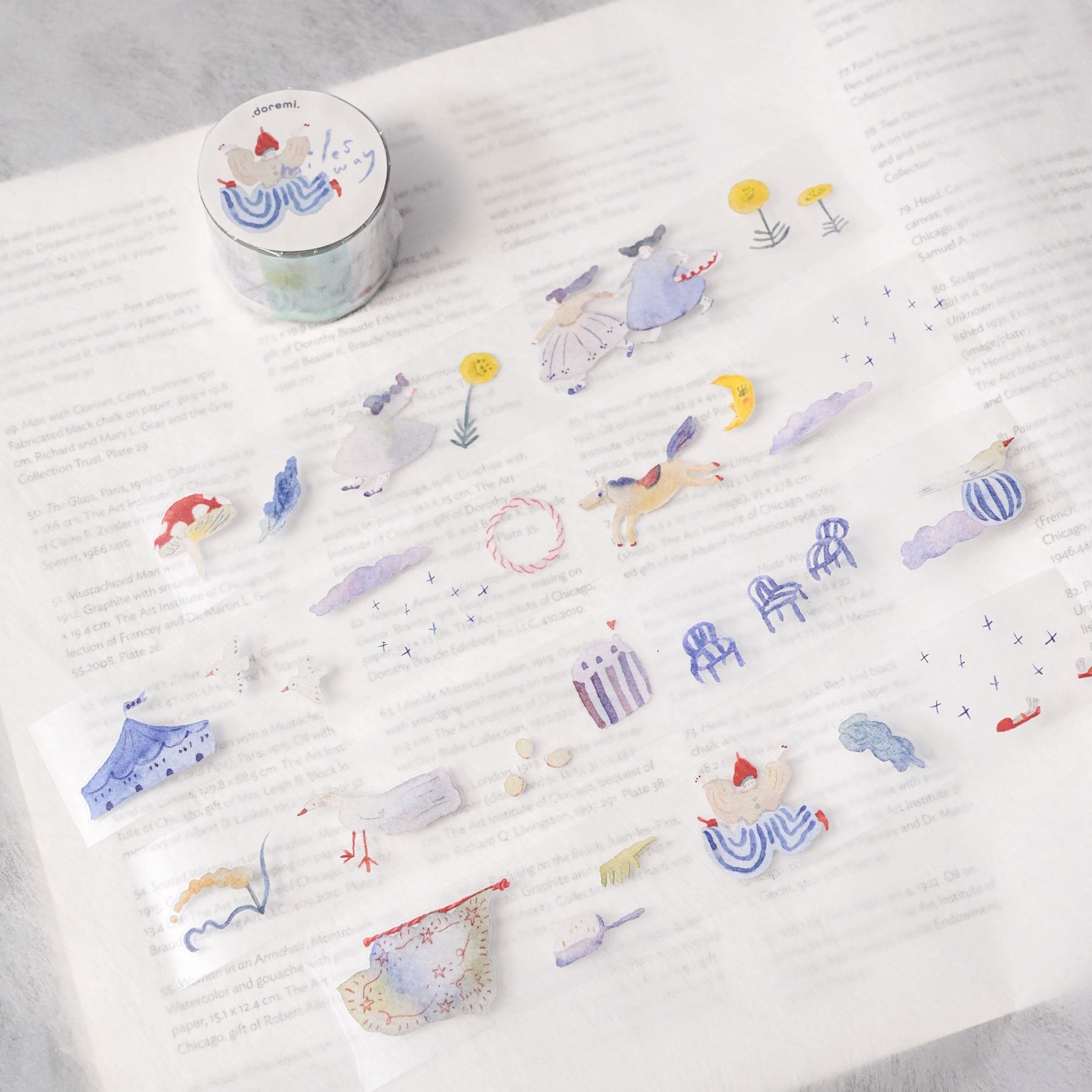 Dodolulu - Planner Sticker Roll - .doremi. (Clear)