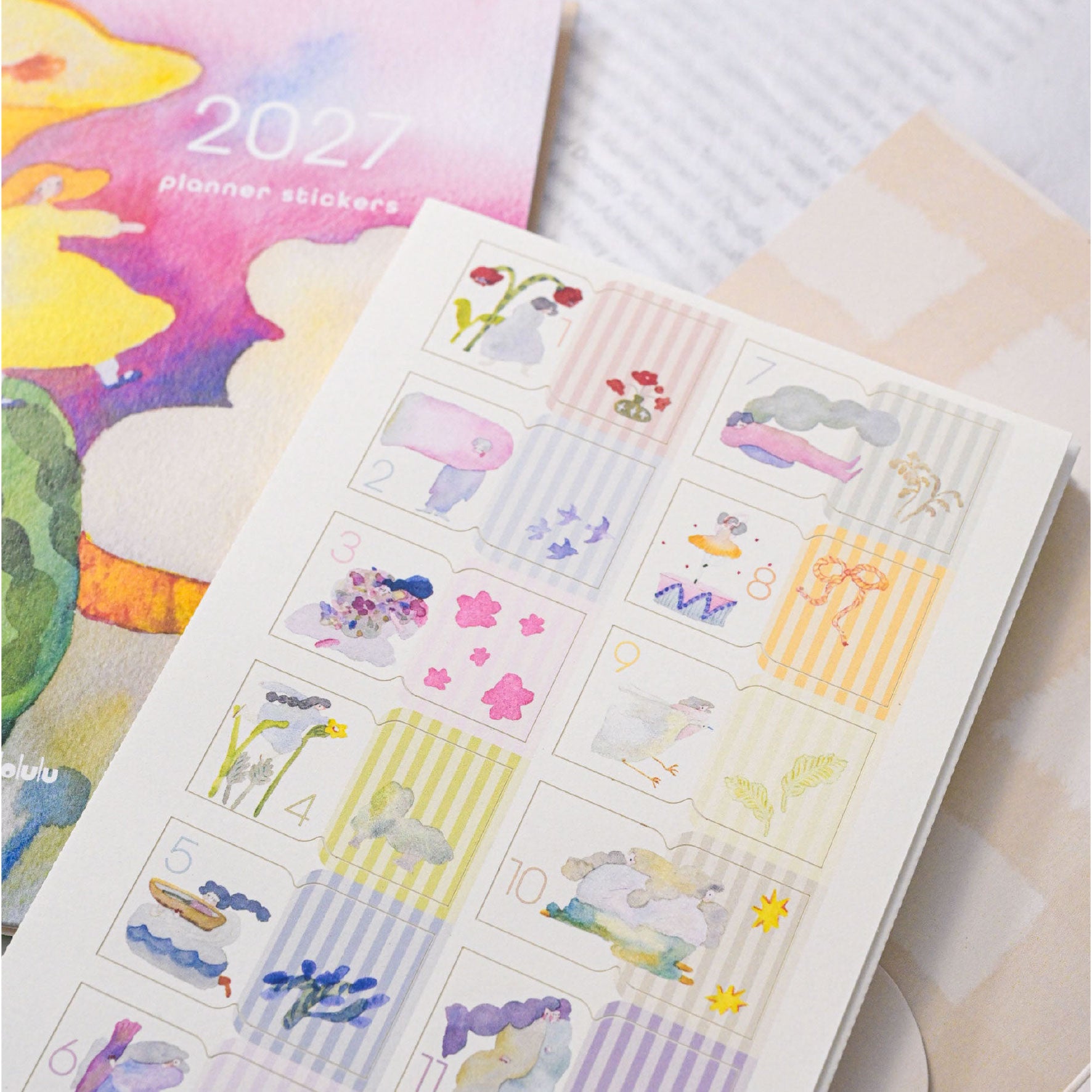 Dodolulu - 2027 Calendar - Planner Stickers - Monthly