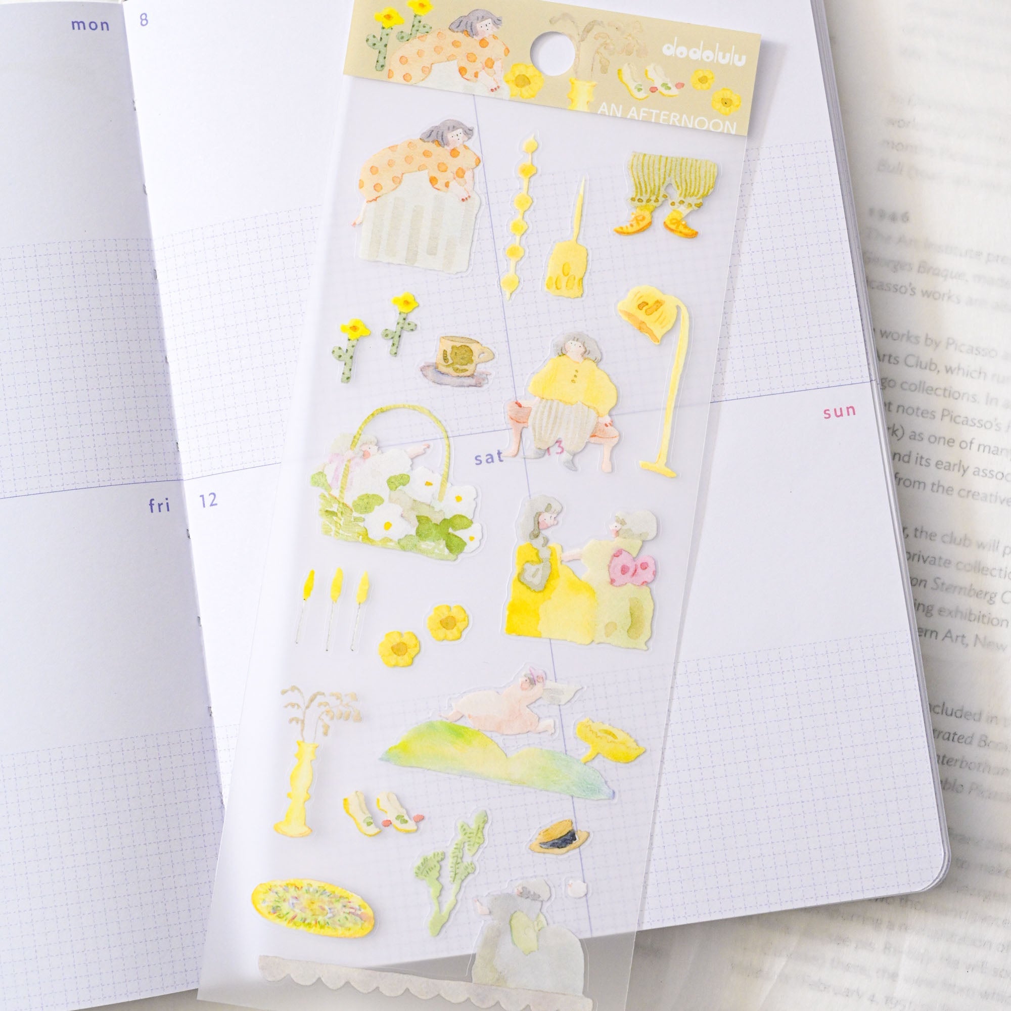 Dodolulu - Planner Sticker - An Afternoon