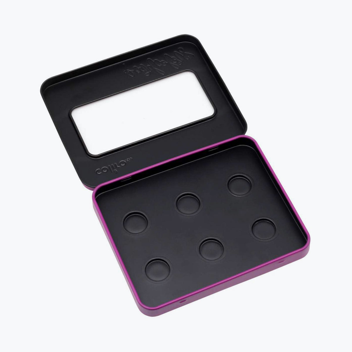 Finetec - Metal Box for Pearlcolors - 6 Colour - Purple