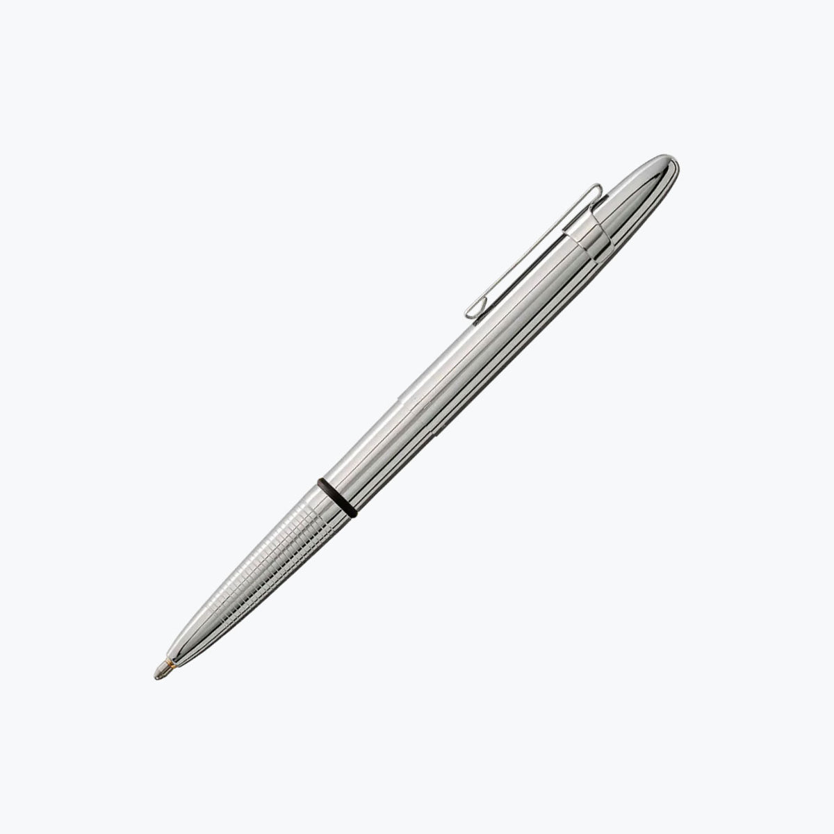 Fisher - Ballpoint Pen - Space Pen - Bullet - Chrome (Clip)