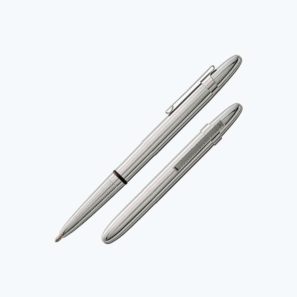 Fisher - Ballpoint Pen - Space Pen - Bullet - Chrome (Clip)