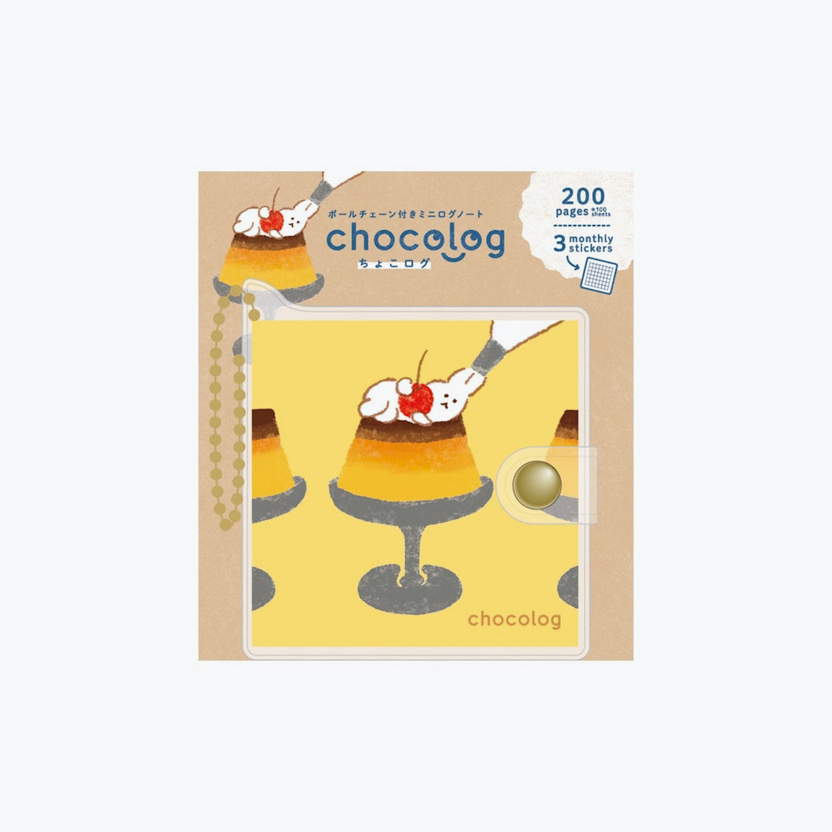 Furukawa Shiko - Notebook - ChocoLog Mini Logbook - Animal Sweets 2