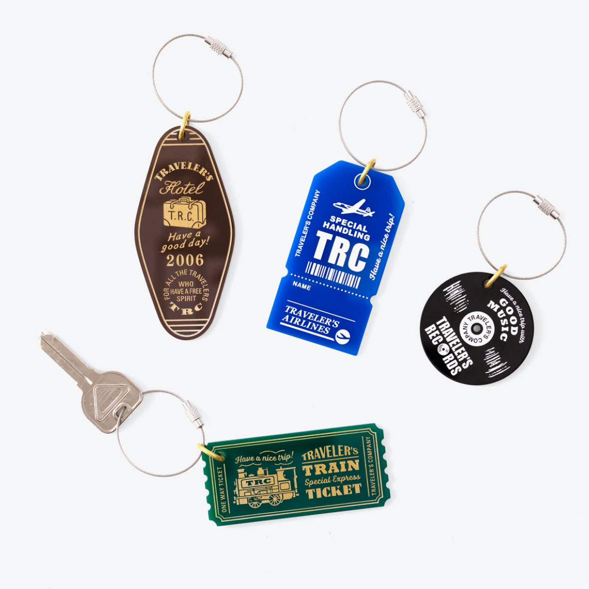 Traveler's Company - Keychain (NOT FOR SALE)