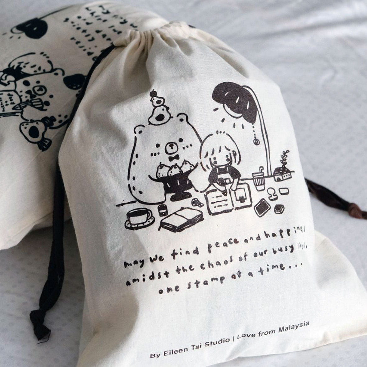 Eileen Tai - Drawstring Pouch (NOT FOR SALE)