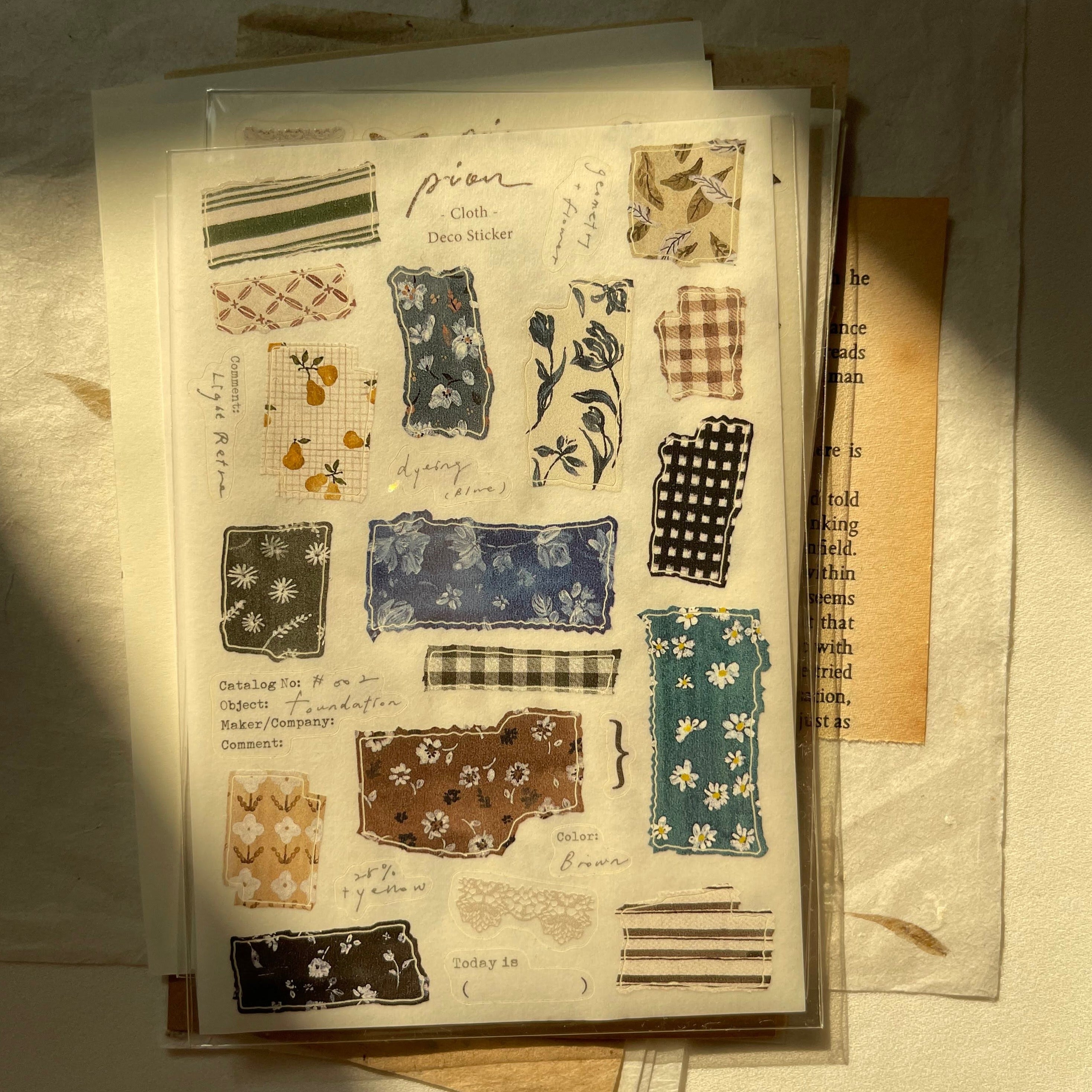 Pion - Planner Sticker - Cloth 1 <Outgoing>
