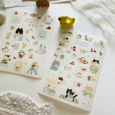 Niconeco Zakkaya - Planner Sticker - Neko's Daily Life (PET)