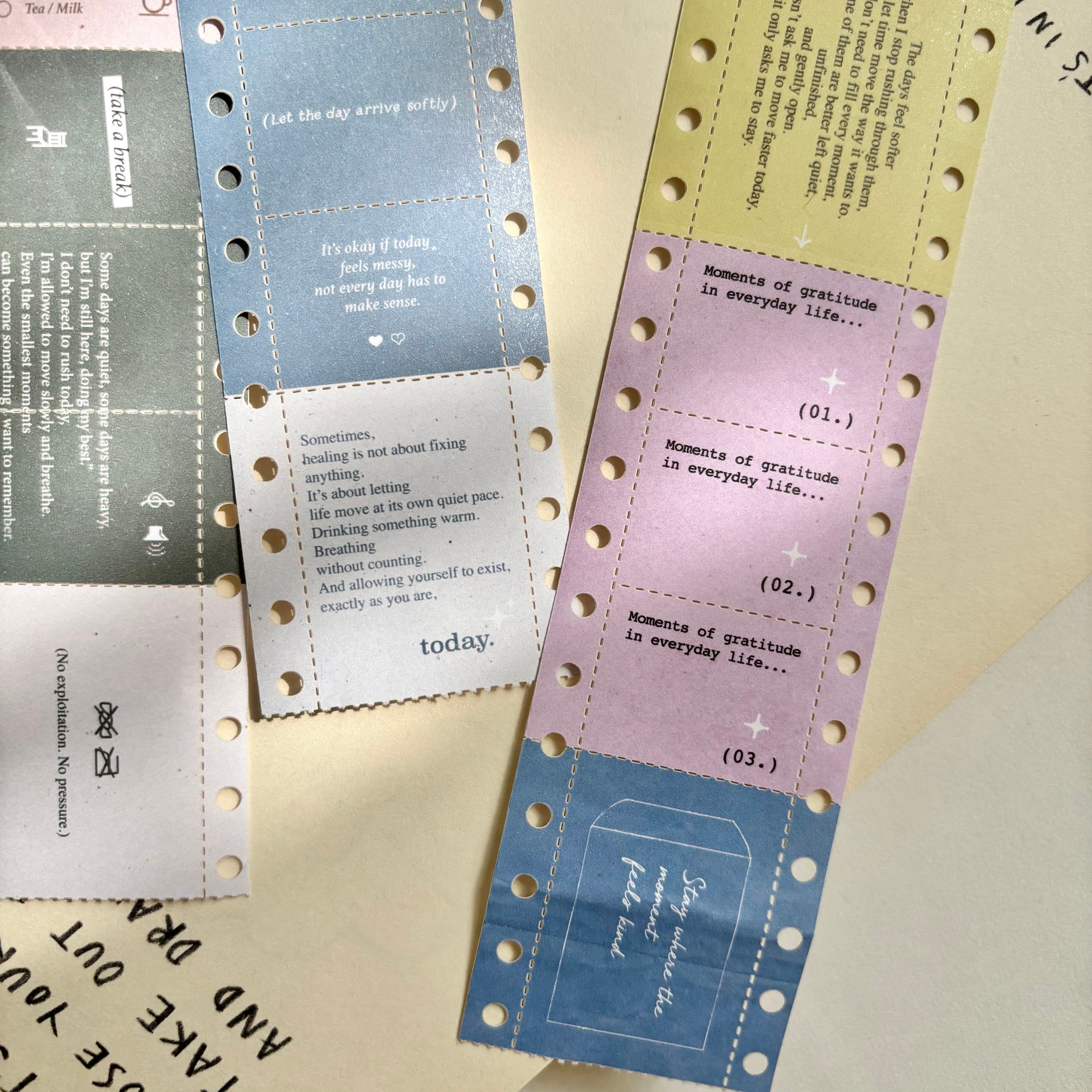 Pion - Paper Tape - Report Paper (Shaped)