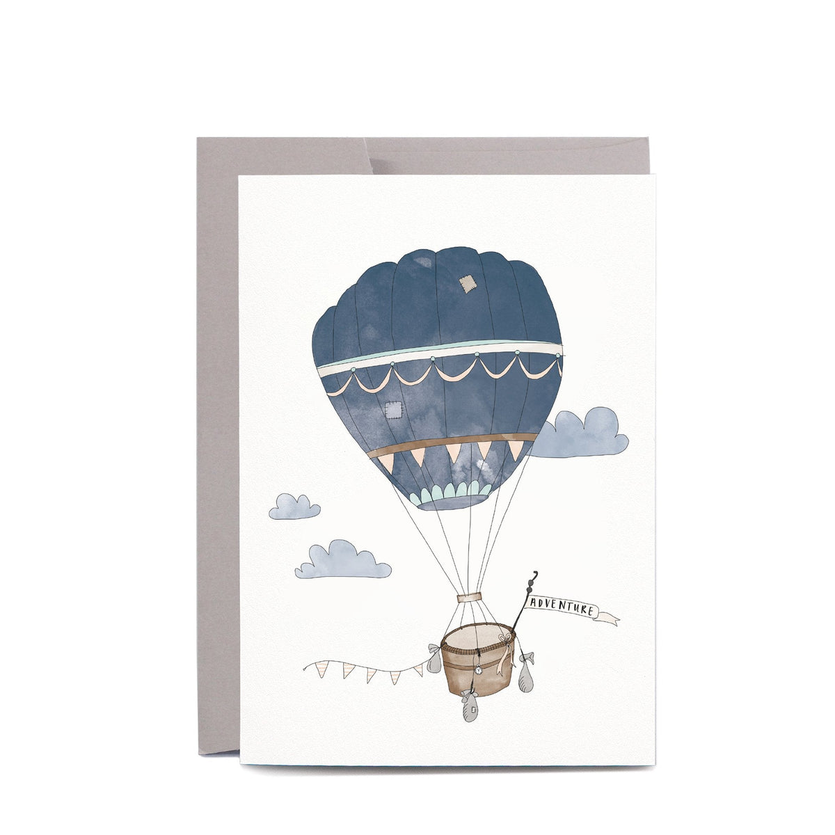 In the Daylight - Card - Hot Air Balloon