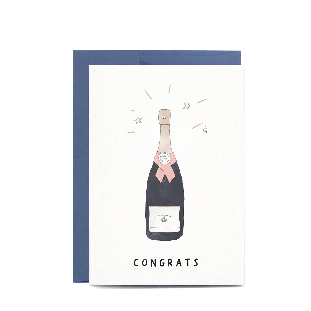 In the Daylight - Card - Congratulations - Congrats Champagne