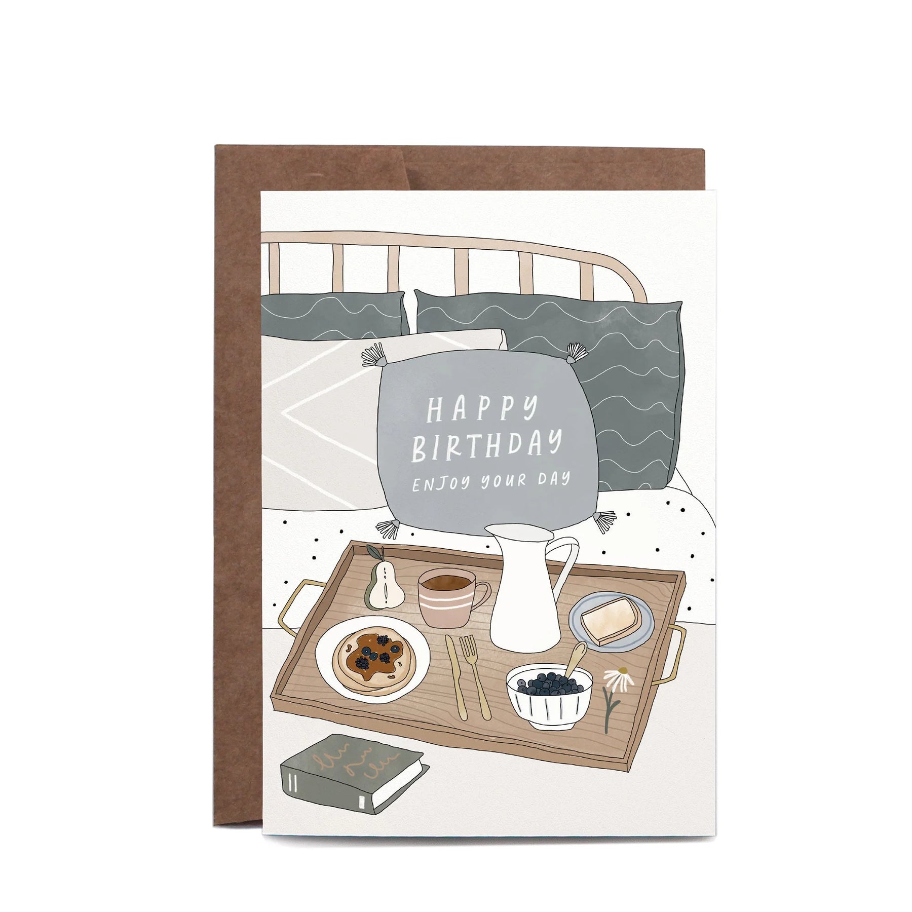 In the Daylight - Card - Birthday - Birthday Breakfast in Bed