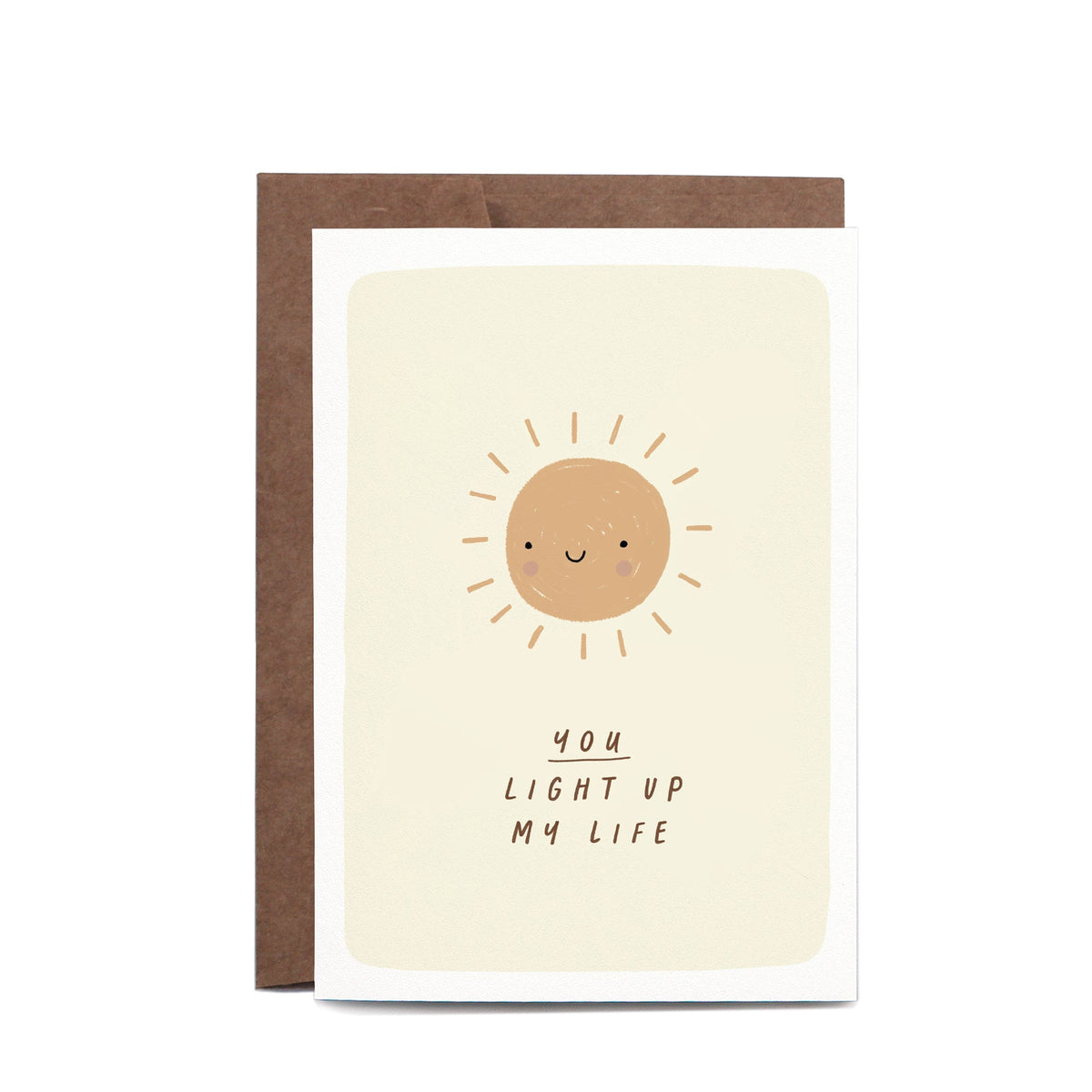 In the Daylight - Card - You Light Up My Life