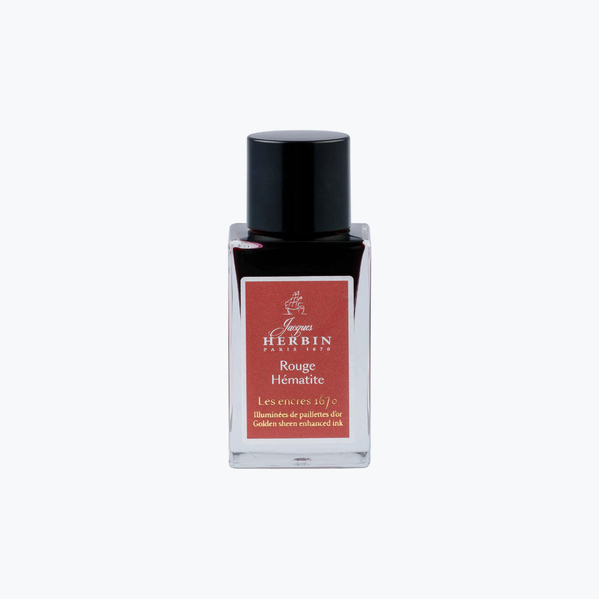 J. Herbin - Fountain Pen Ink - 1670 - 15ml - Rouge Hématite