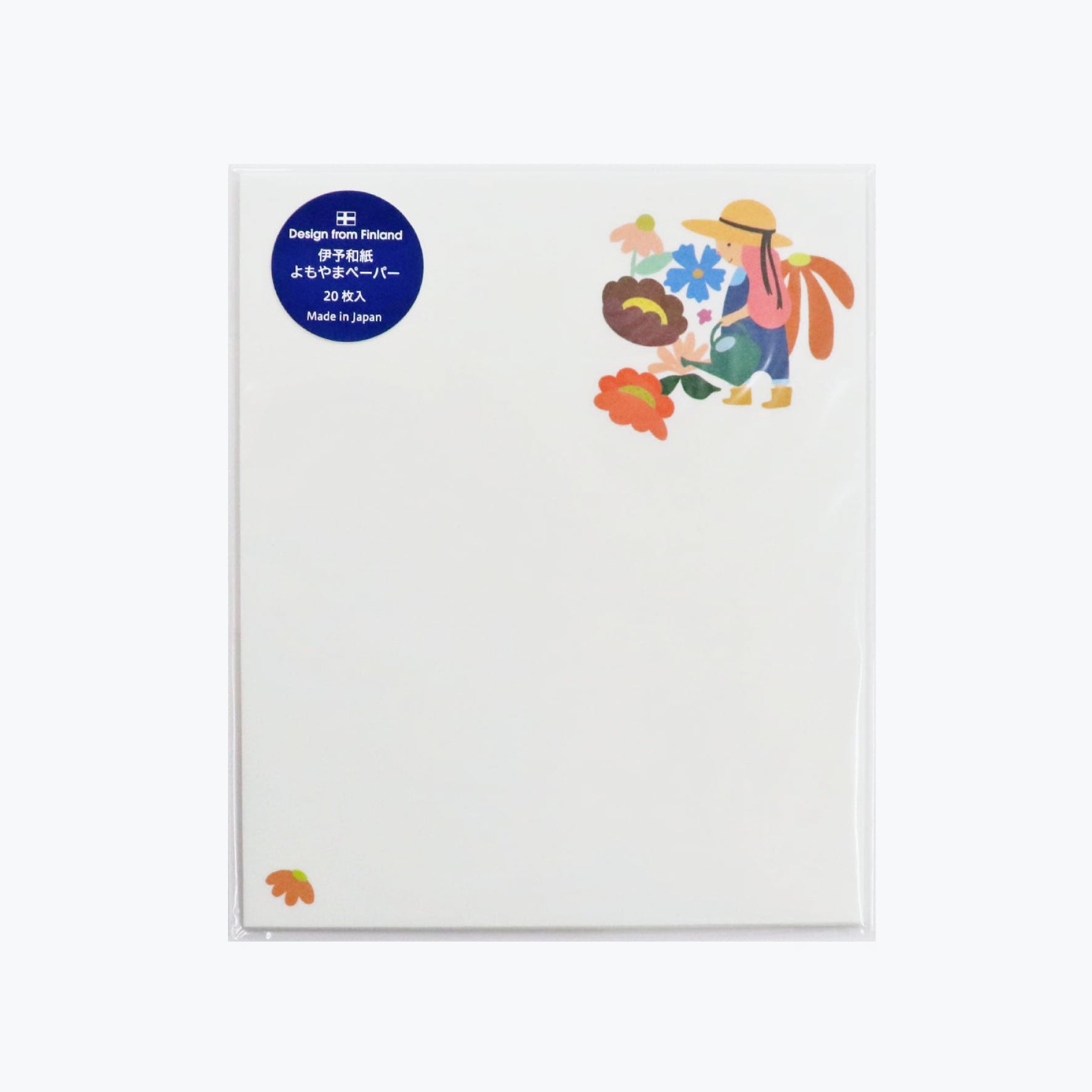 Kamiiso - Letter Writing Paper - Heidi Valkola - Garden