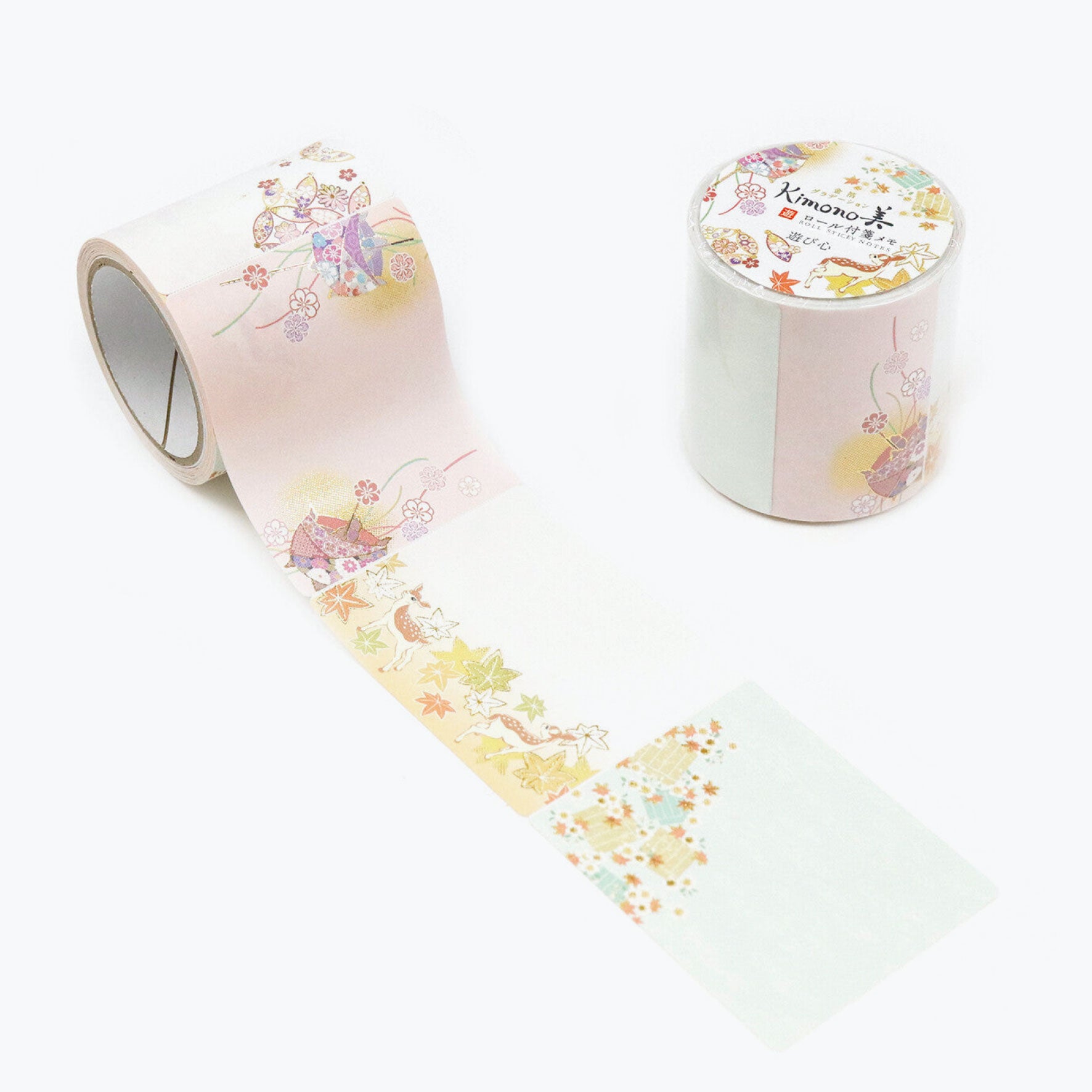 Kamiiso - Sticky Notes - Roll - Kimono - Playful