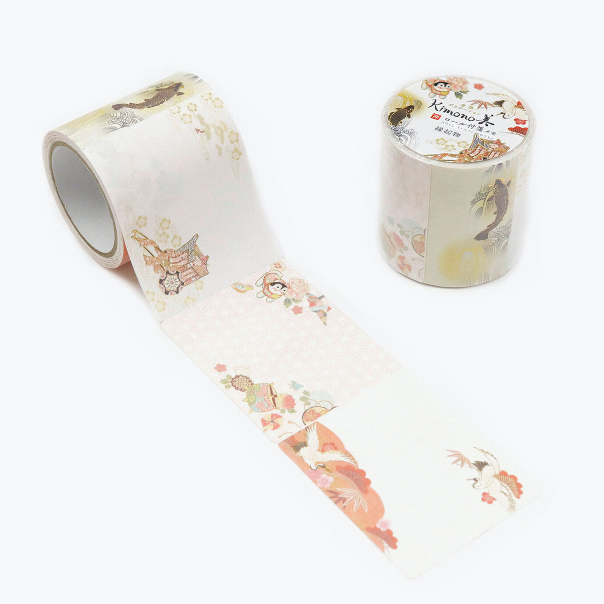 Kamiiso - Sticky Notes - Roll - Kimono - Lucky Charm