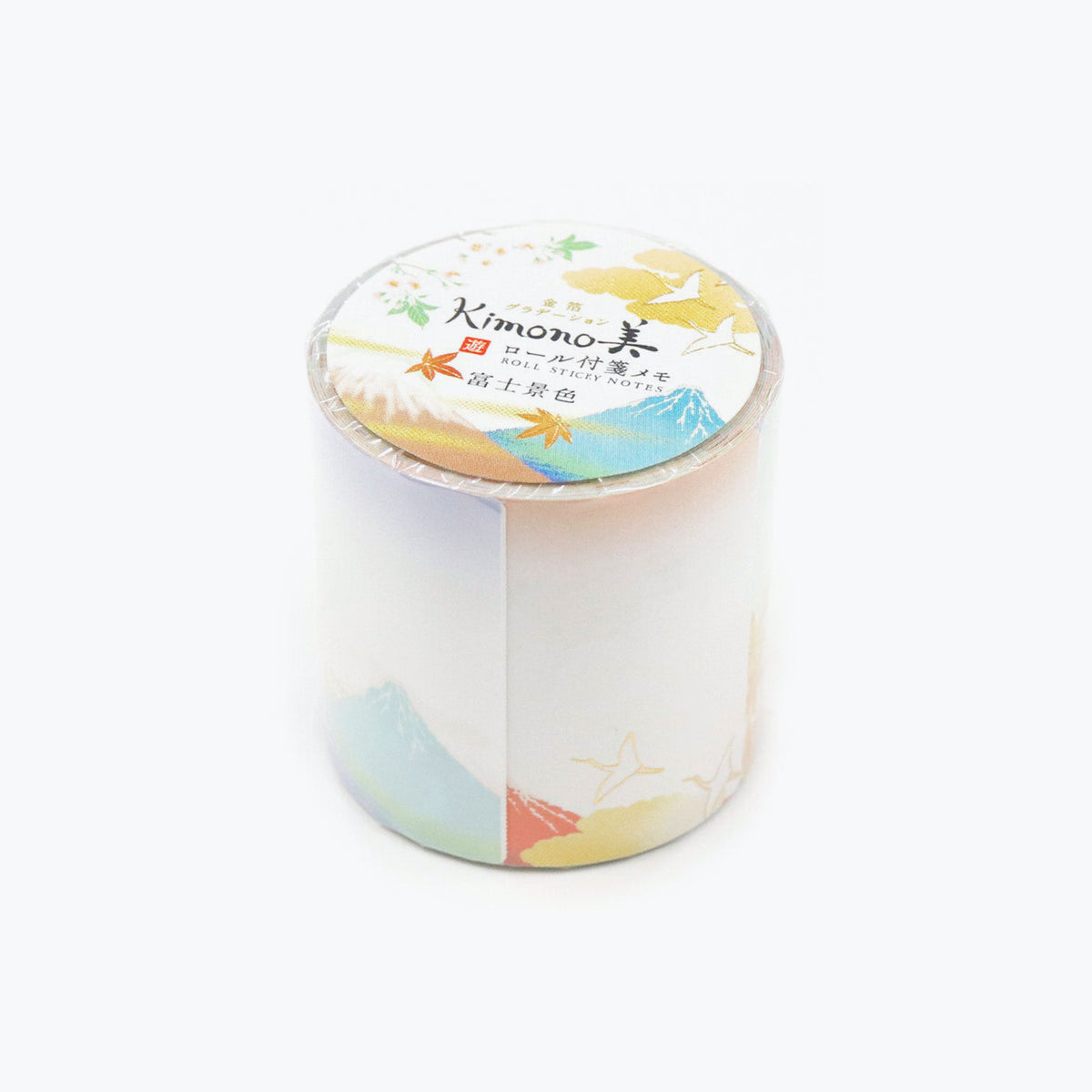 Kamiiso - Sticky Notes - Roll - Kimono - Fuji Scenery