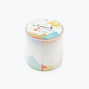 Kamiiso - Sticky Notes - Roll - Kimono - Fuji Scenery