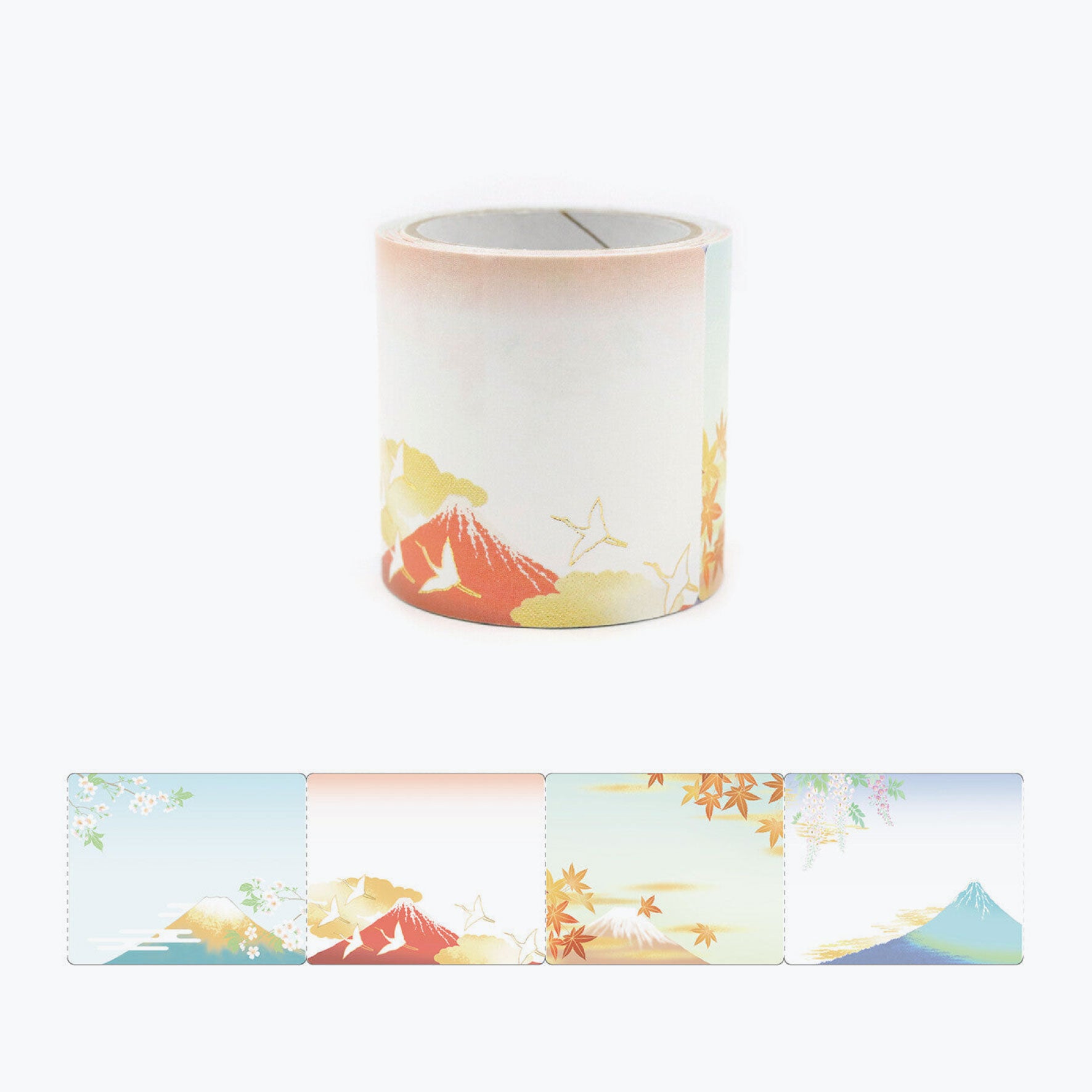 Kamiiso - Sticky Notes - Roll - Kimono - Fuji Scenery