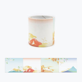 Kamiiso - Sticky Notes - Roll - Kimono - Fuji Scenery