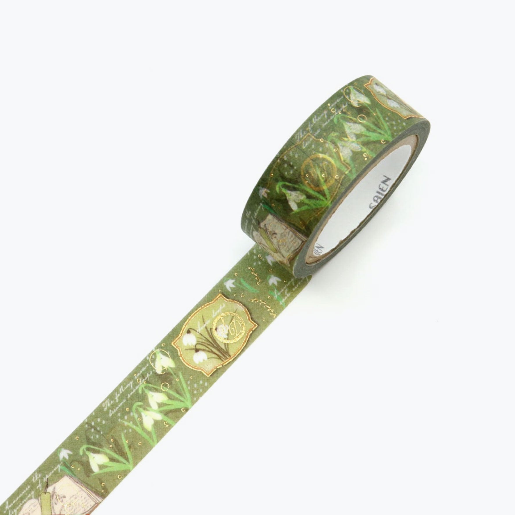 Kamiiso - Washi Tape - Classic - Snowdrop