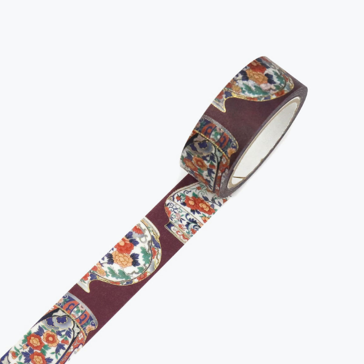 Kamiiso - Washi Tape - Kimono Beauty - Arita Ware