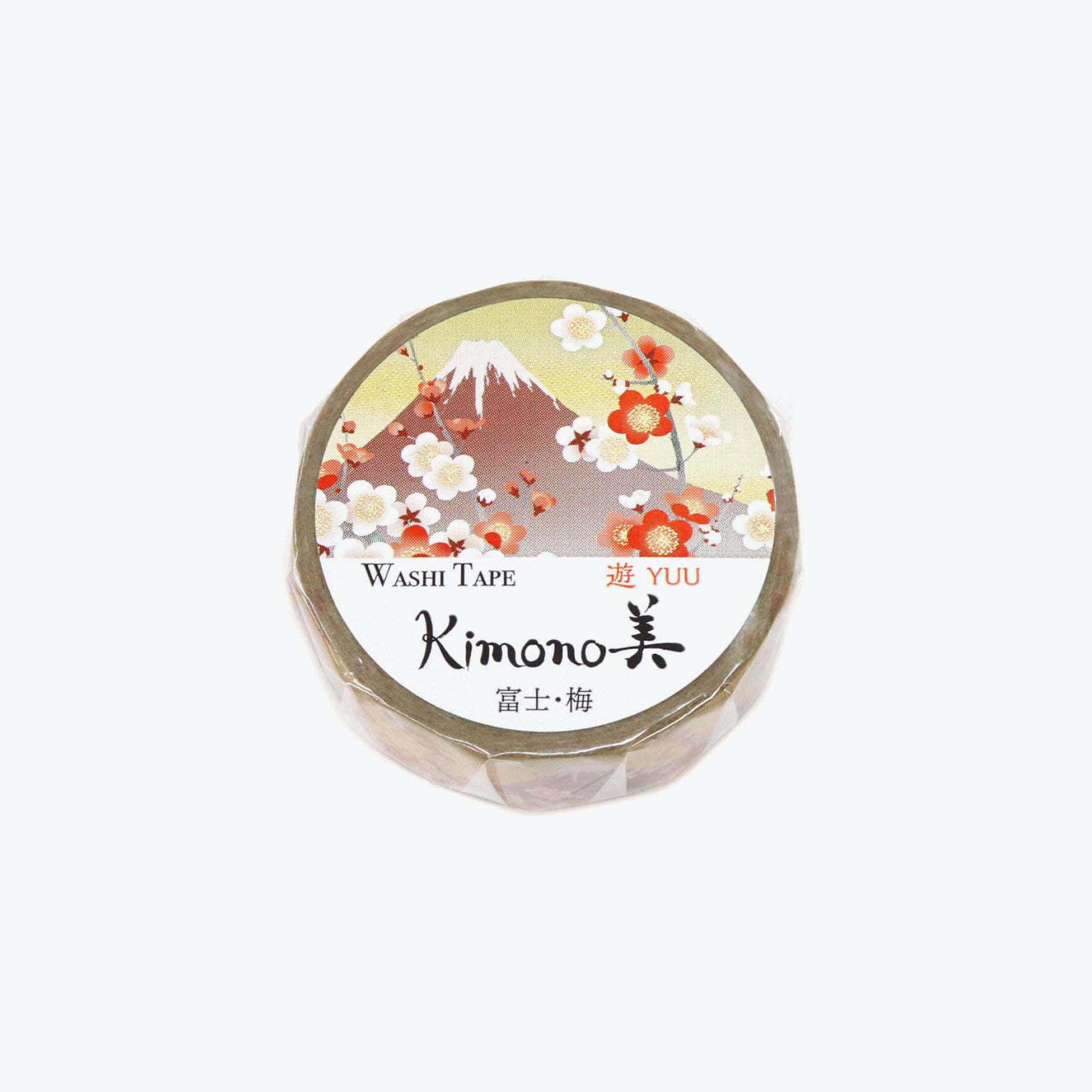 Kamiiso - Washi Tape - Kimono Beauty - Plum Blossom