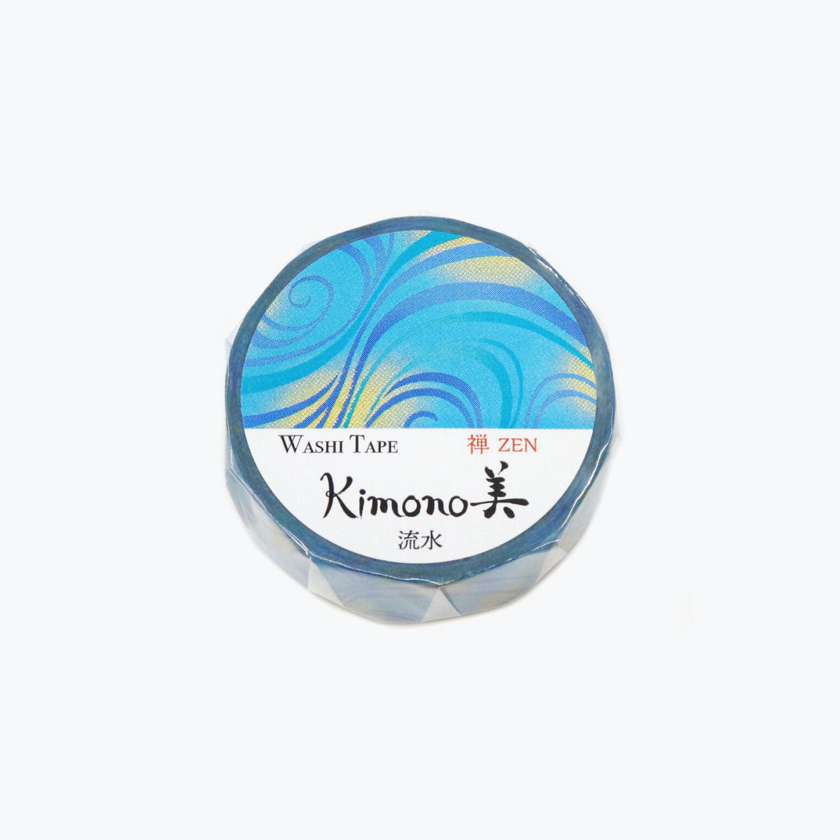 Kamiiso - Washi Tape - Kimono Beauty - Flowing Water
