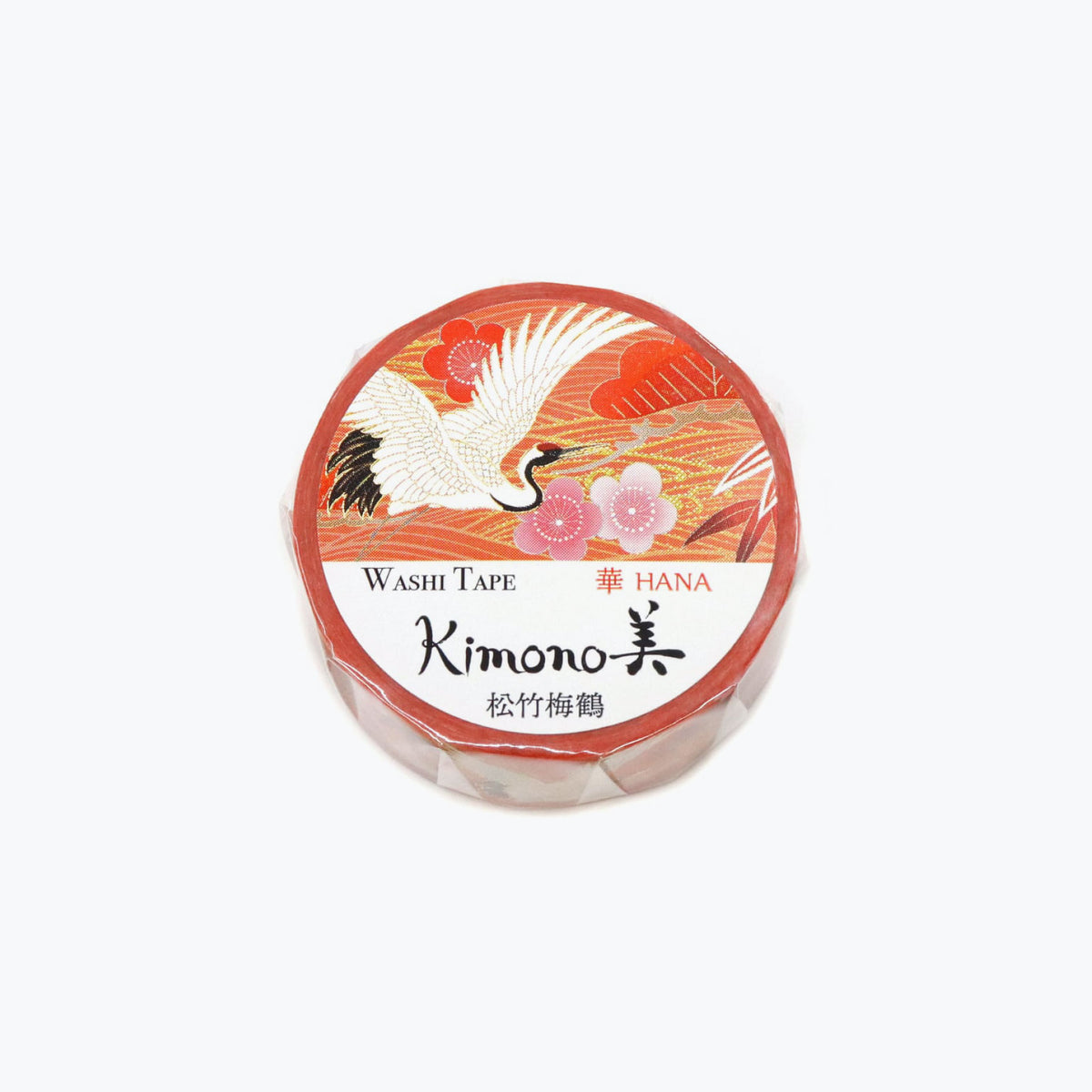 Kamiiso - Washi Tape - Kimono Beauty - Bamboo Crane