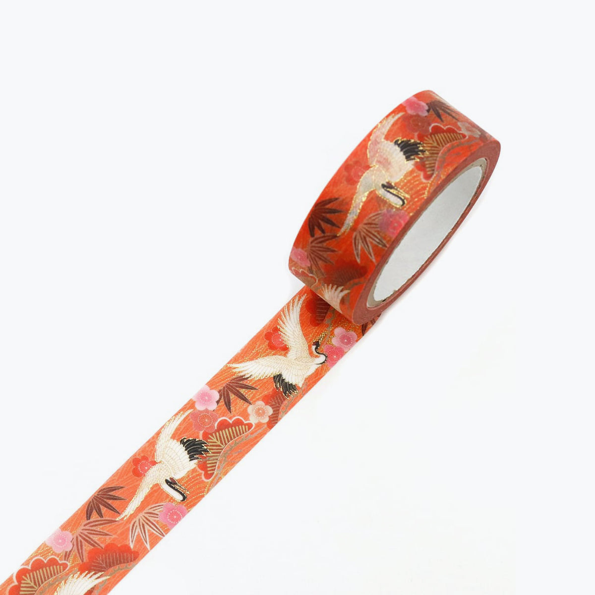 Kamiiso - Washi Tape - Kimono Beauty - Bamboo Crane