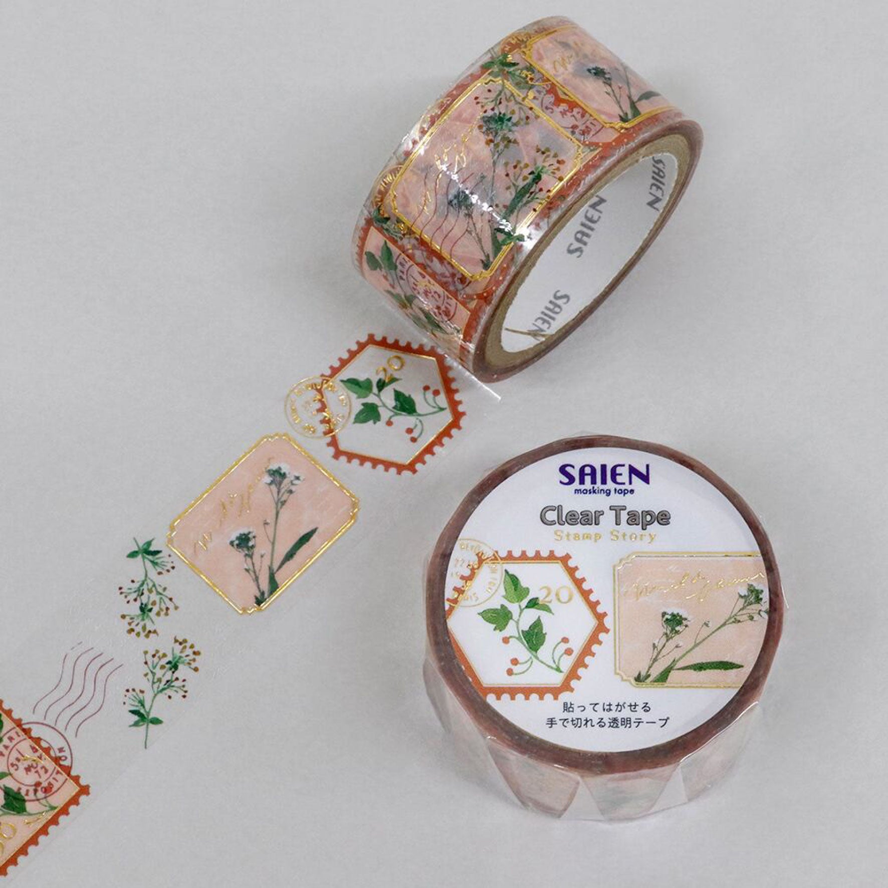 Kamiiso - Washi Tape - Stamp Story - Wildflower