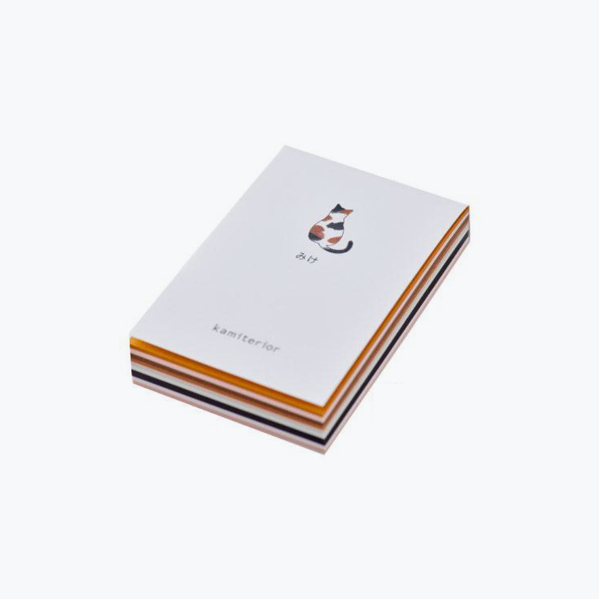 Kamiterior - Notepad - Memoterior Mini - Cat - 3