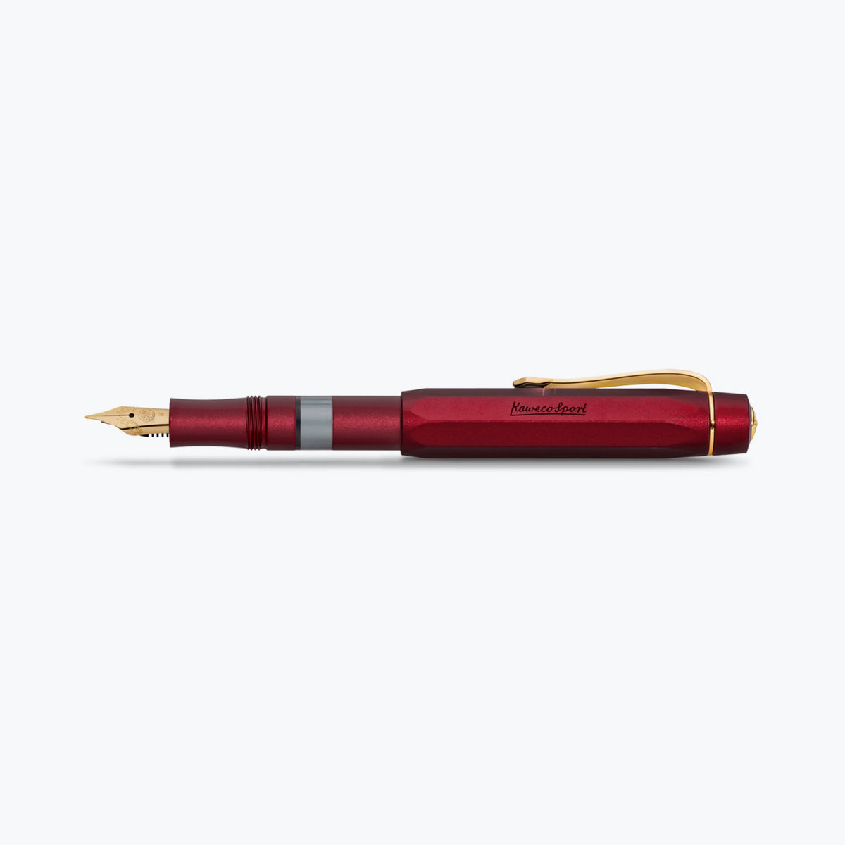 Kaweco - Fountain Pen - Piston Sport AL - Bordeaux