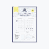 Kleid x Eric - 2026 Diary - Binder Refill - A5 - White
