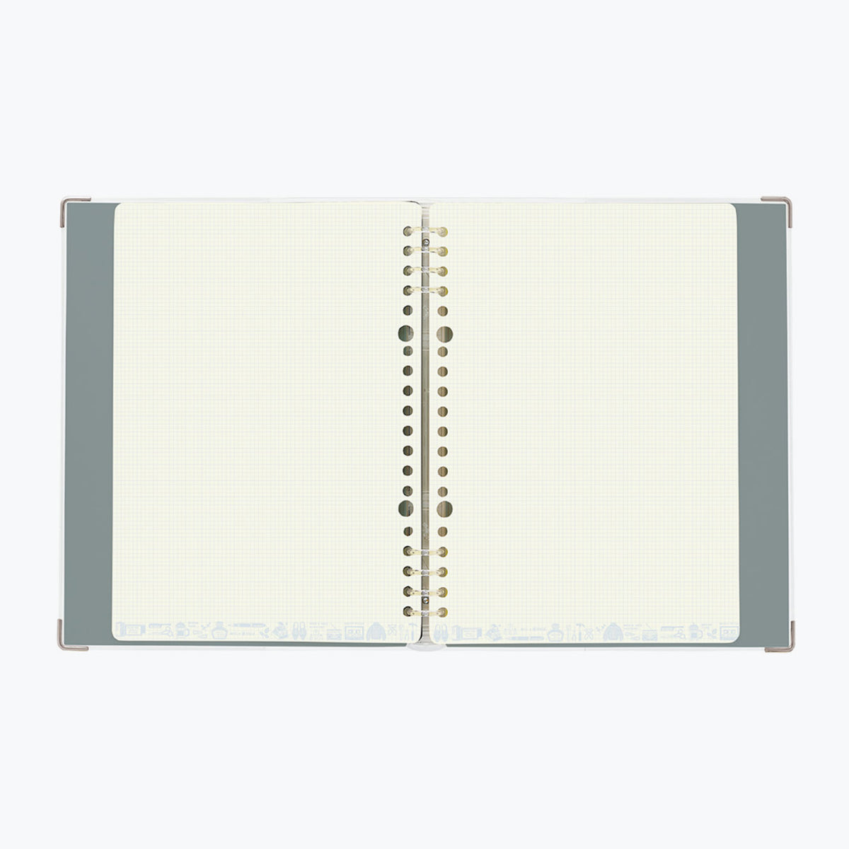 Kleid x Eric - Notebook - Binder - A5 - Gray