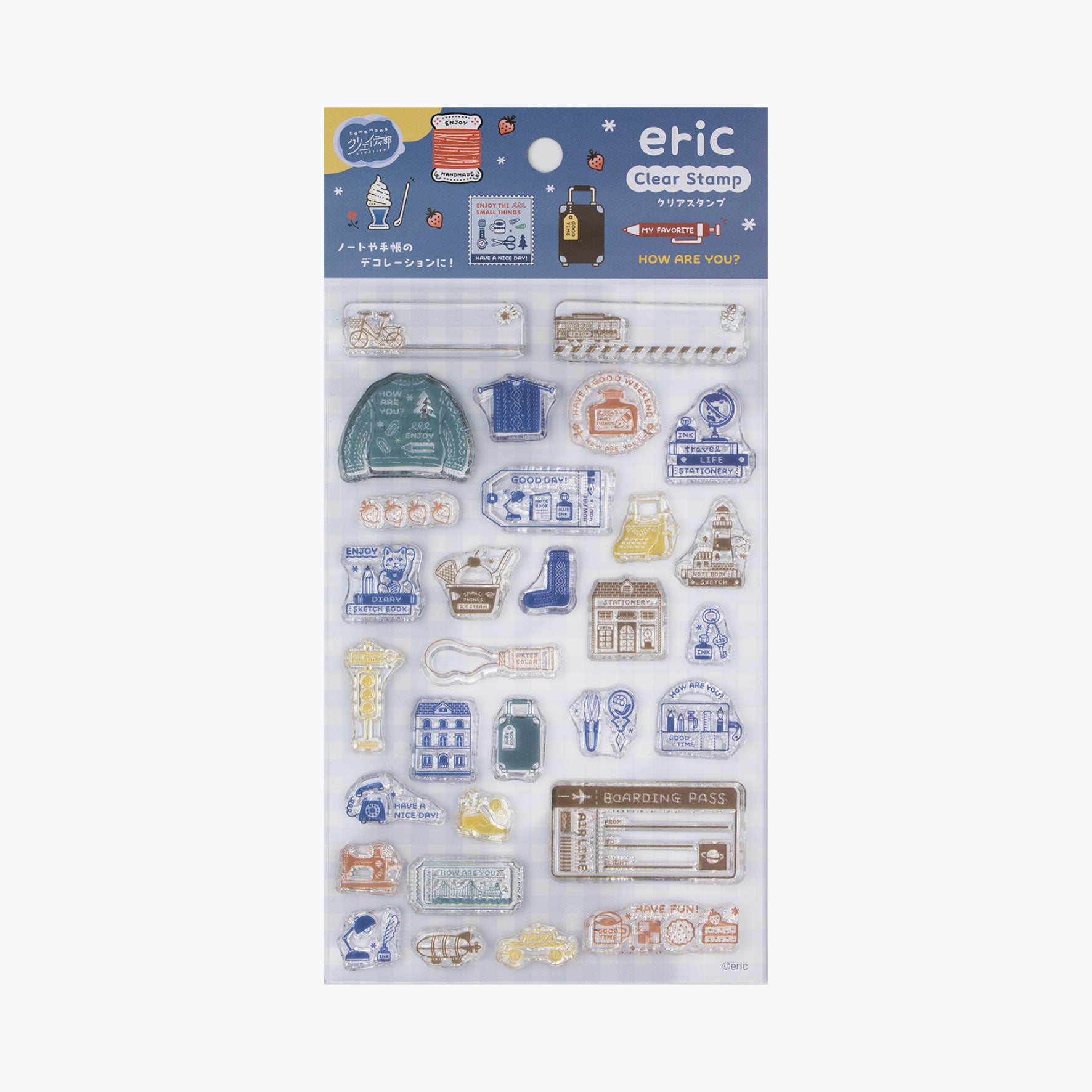 Komamono Lab x Eric - Stamp - Clear