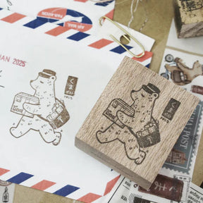 Black Milk Project - Stamp - Kuma Post Bear (Delivery)