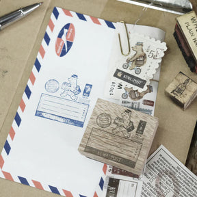 Black Milk Project - Stamp - Kuma Post Bear (Label)
