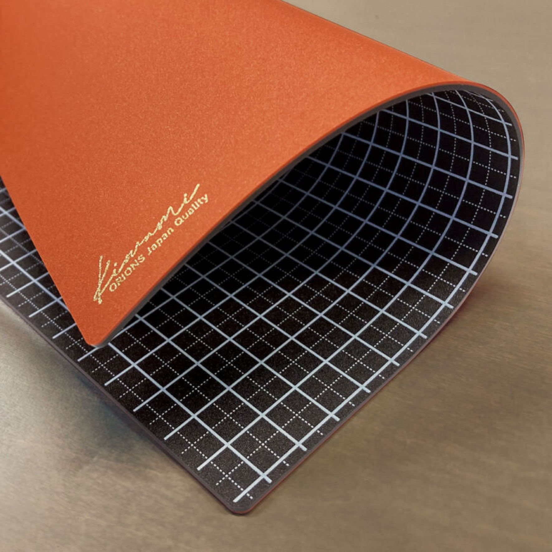 Kyoei Orions - Writing Mat - Kiwami - A5 - Brown & Camel