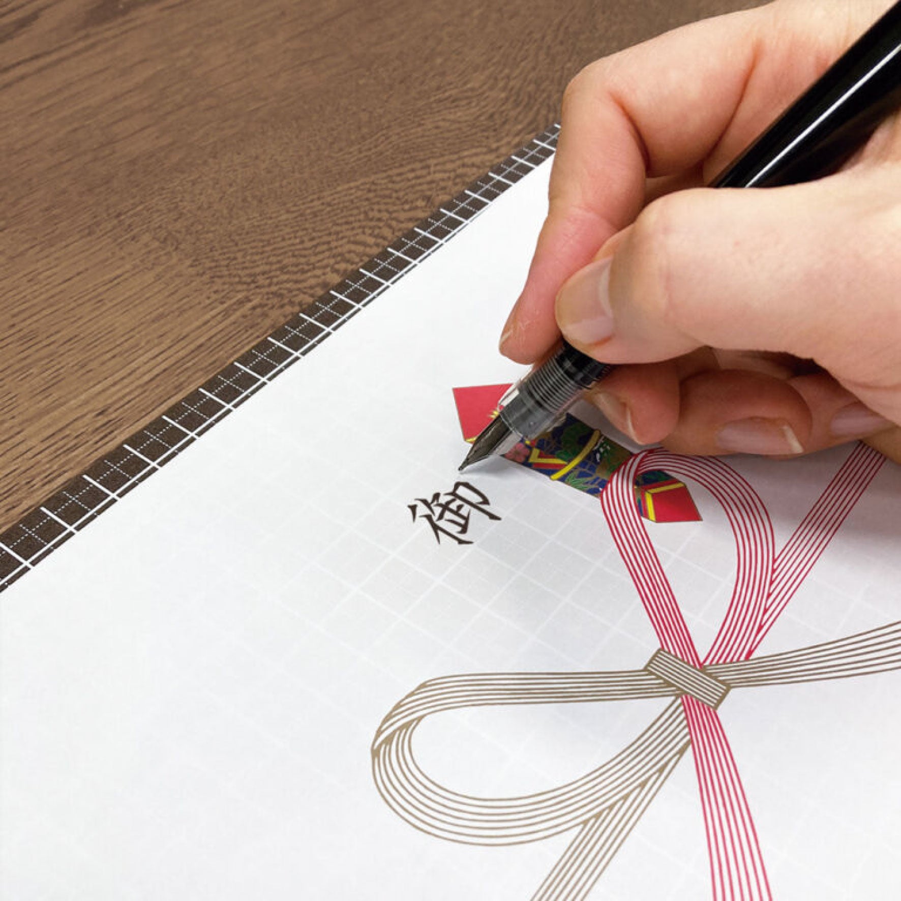 Kyoei Orions - Writing Mat - Kiwami - A5 - Brown & Camel